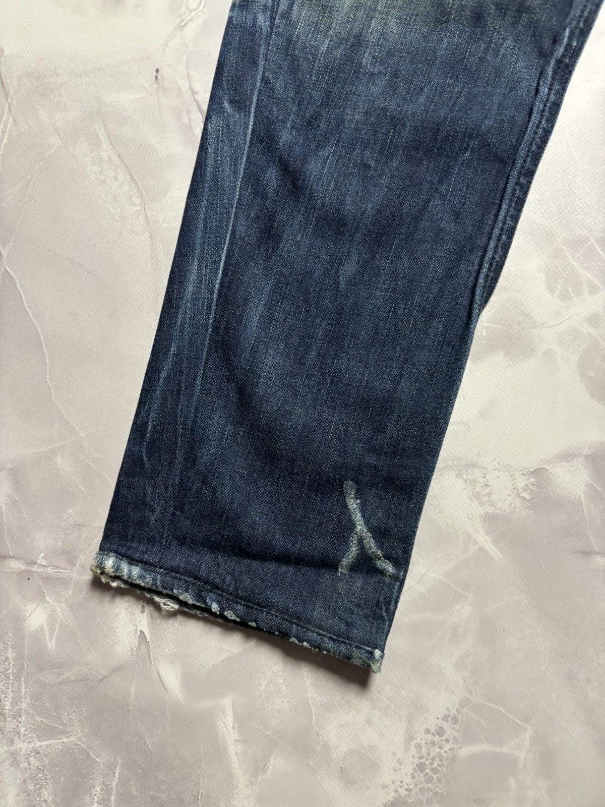 Diesel Diesel VIKER Jeans 008SV Straight Vintage Wash Blue 34x32 Size US 34 / EU 50 - 5 Thumbnail
