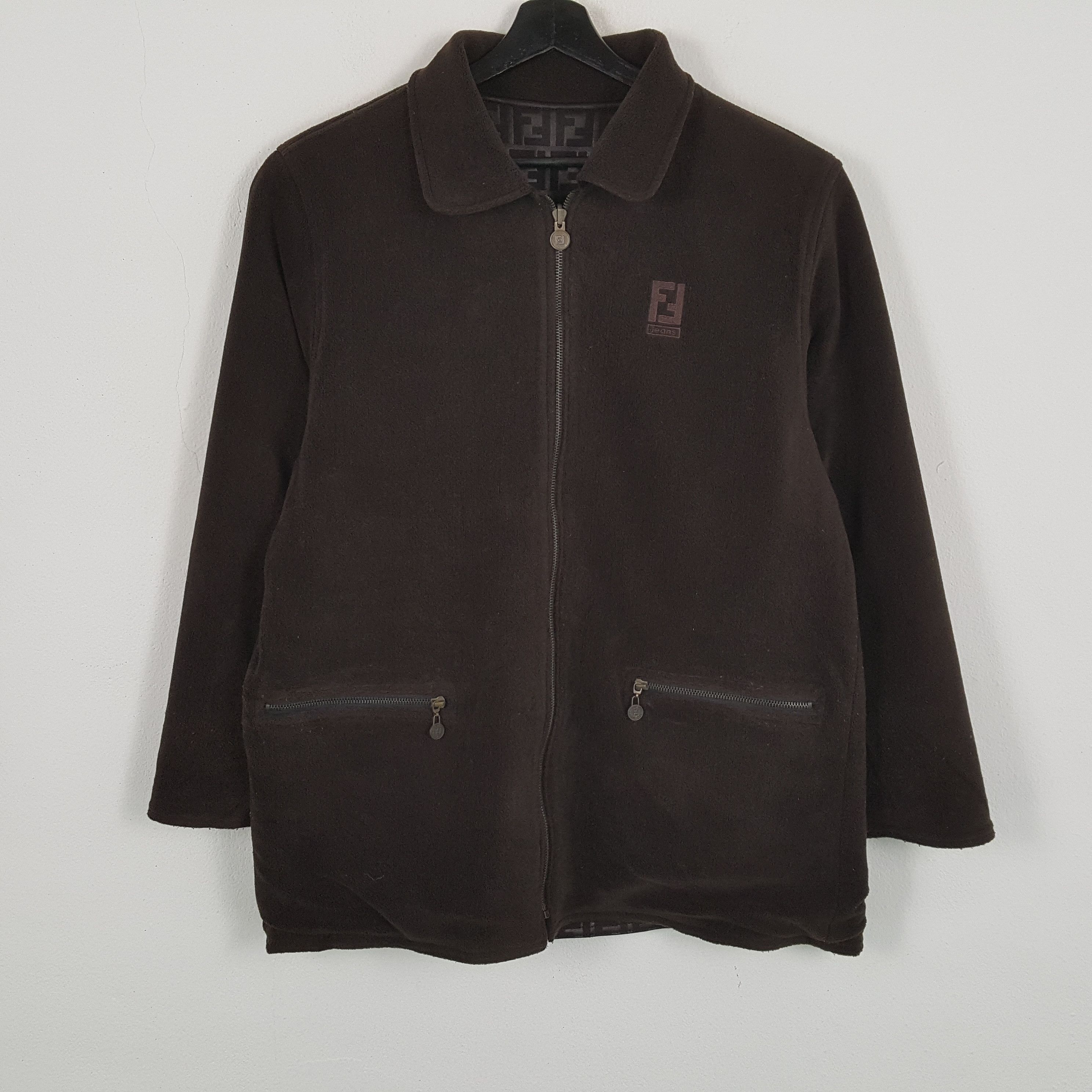 Fendi FENDI Reversible Jacket Luxury Brand Fashion Style Size US L / EU 52-54 / 3 - 6 Thumbnail