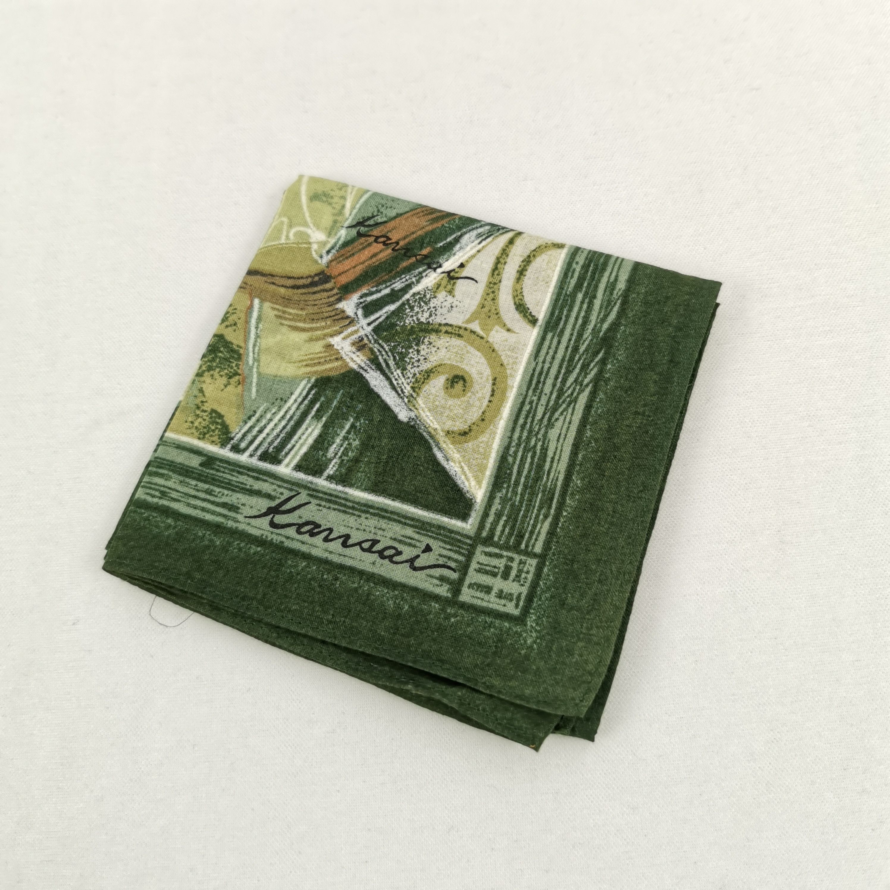 Kansai Yamamoto Vintage Kansai Handkerchief Neckerchief Bandana Size ONE SIZE - 4 Thumbnail