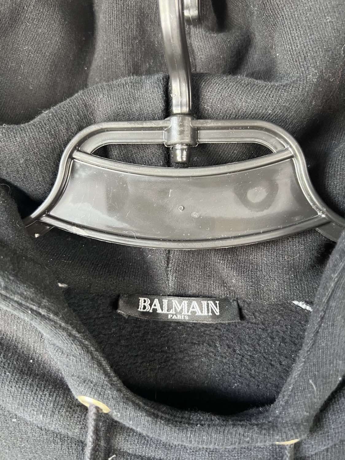 Balmain Balmain Paris Zipper Biker Hoodie Size US M / EU 48-50 / 2 - 6 Thumbnail