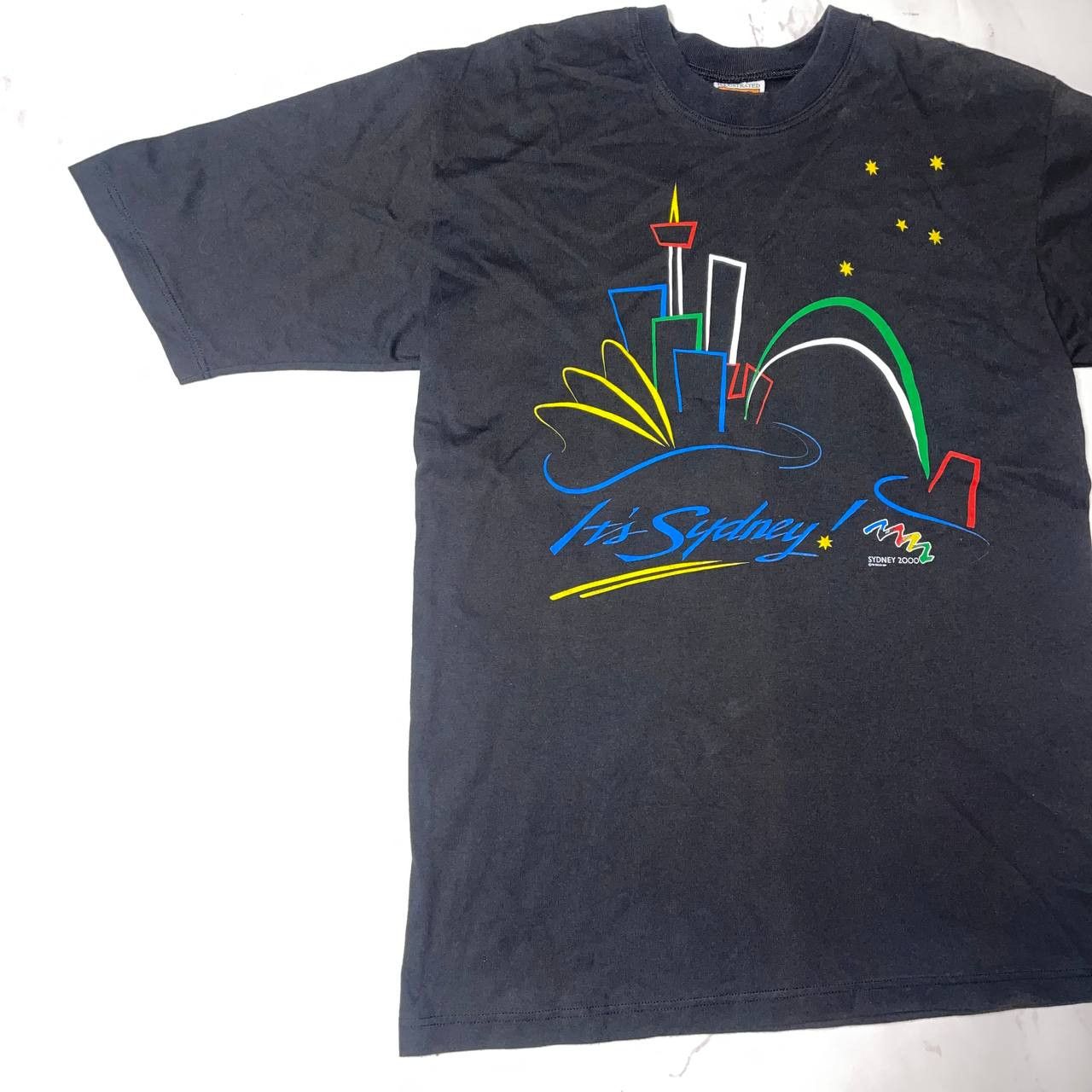 Vintage Vintage Sydney 2000 Olympic Games Australia Sz L Bonds Y2K Size US L / EU 52-54 / 3 - 3 Thumbnail
