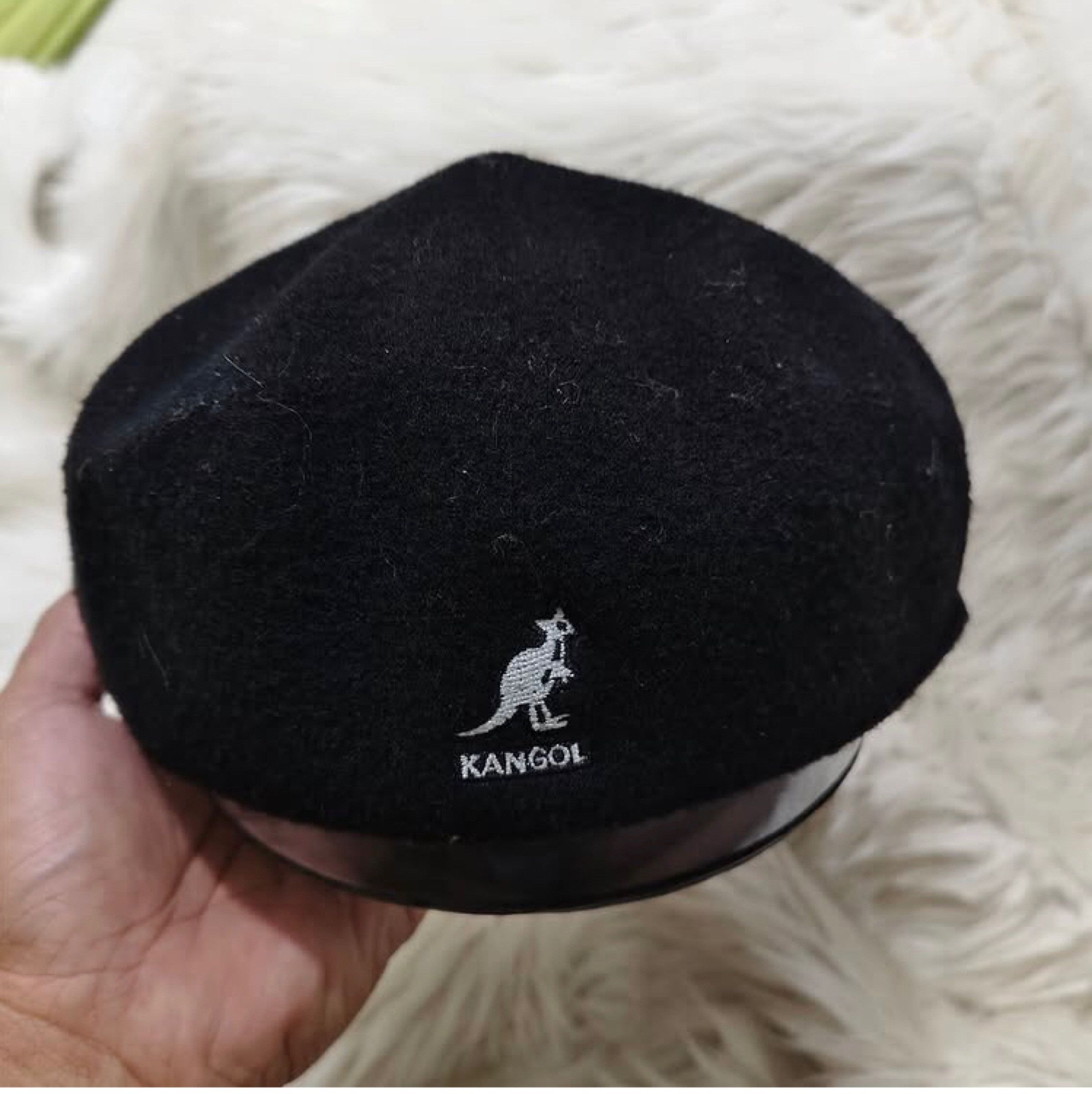 Kangol × Vintage Vintage Kangol Wool Flatcap Black Flatcap newsboy cap Size L Size ONE SIZE - 8 Thumbnail