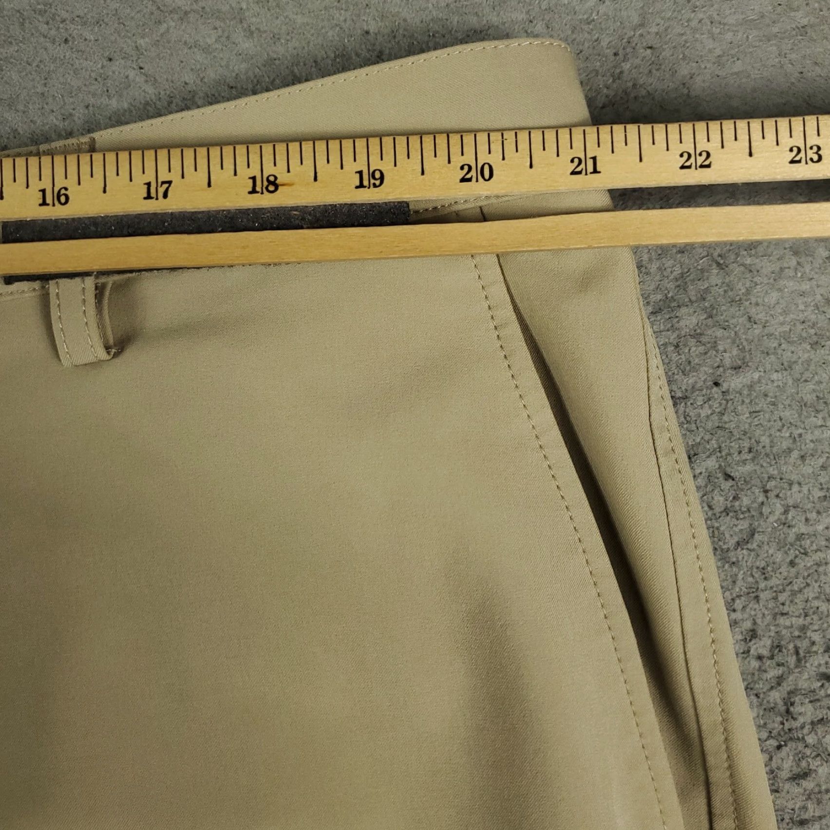 Footjoy FootJoy FJ Shorts Mens Size 42 Beige Stretch Chino Flat Front Casual Golf Size US 42 / EU 58 - 4 Thumbnail