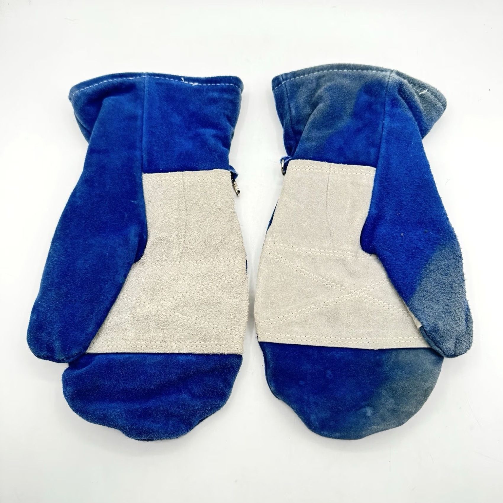 Vintage VINTAGE Snow King Mittens SuedeLeather XL Green Leather Mitten Unisex Adults 80s Winter Size ONE SIZE - 4 Thumbnail