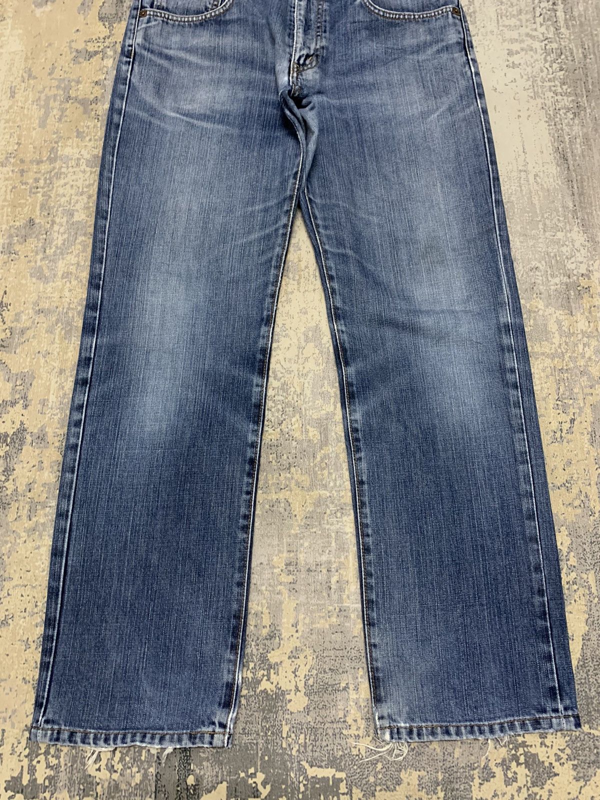 Edwin EDWIN 503 REGULAR DENIM JEANS BLUE WASH Size US 33 - 4 Thumbnail