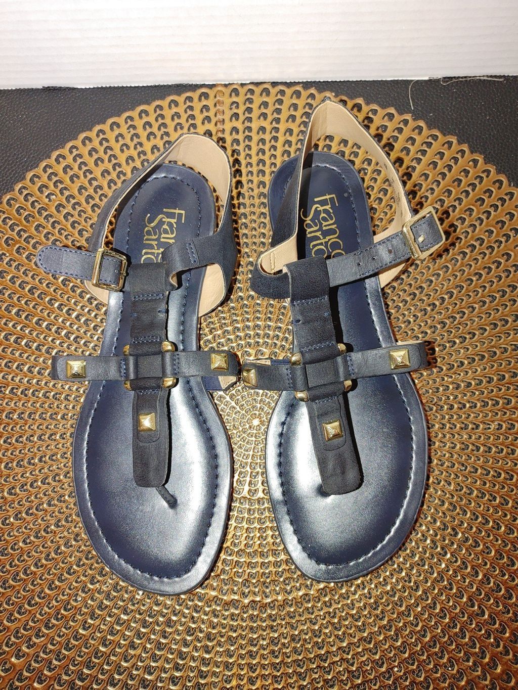 Franco Sarto Franco Sarto Leather Sandals Size 6M Size US 6 / IT 36 - 2 Thumbnail