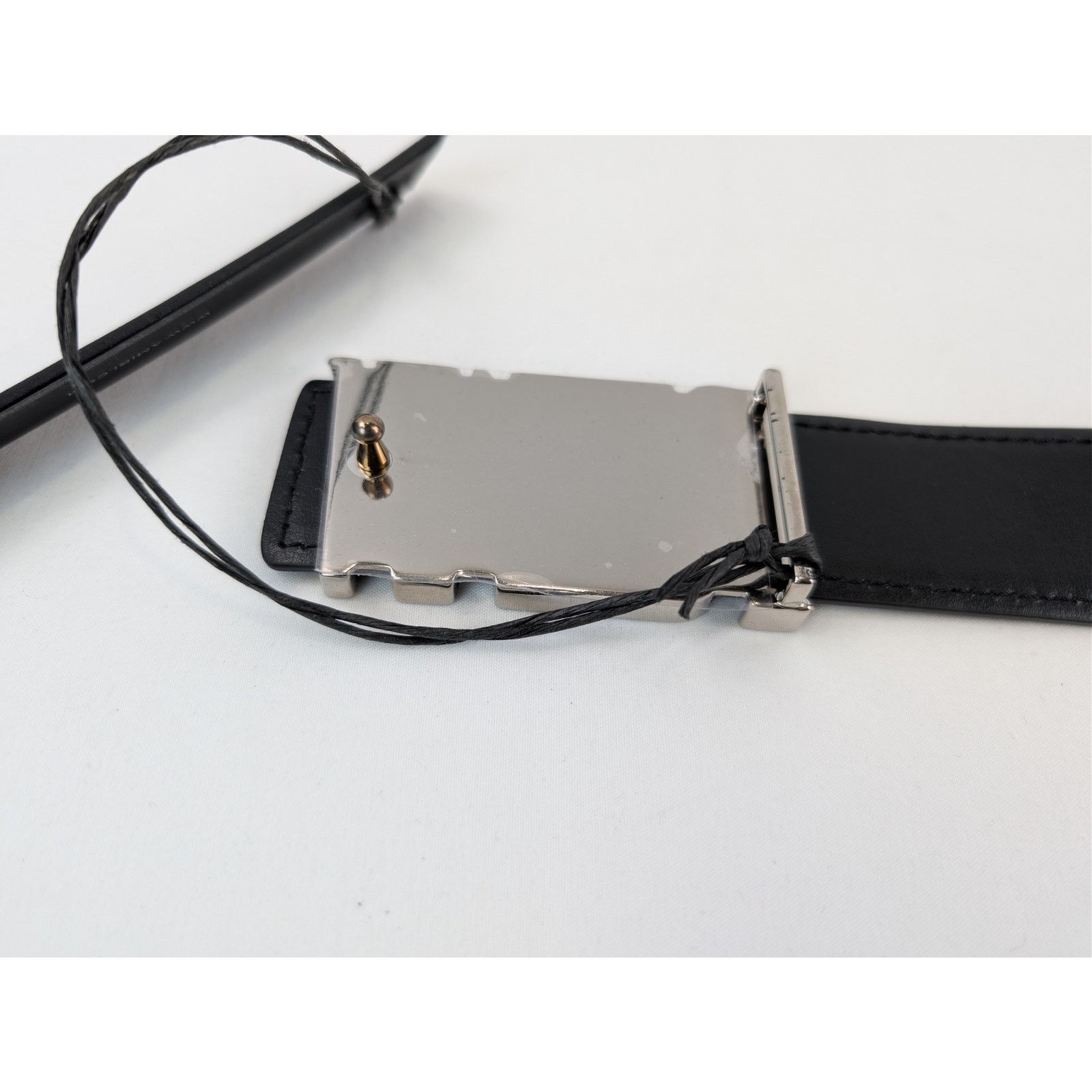 Amiri o1rshd1 Q:2 / Size: 100 / Nappa Amiri Core 4cm Belt in Black Size 40 - 8 Thumbnail