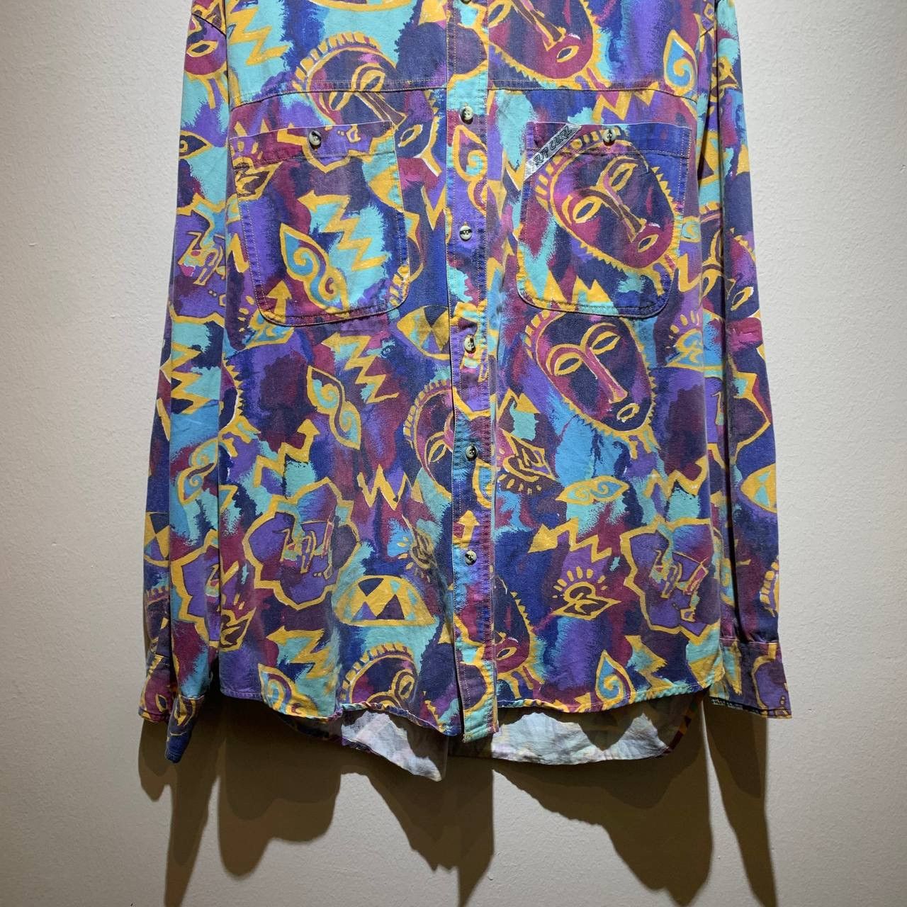 Rip Curl Vintage 90’s Ripcurl Overprint African Geometric Surfwear Size US L / EU 52-54 / 3 - 5 Thumbnail