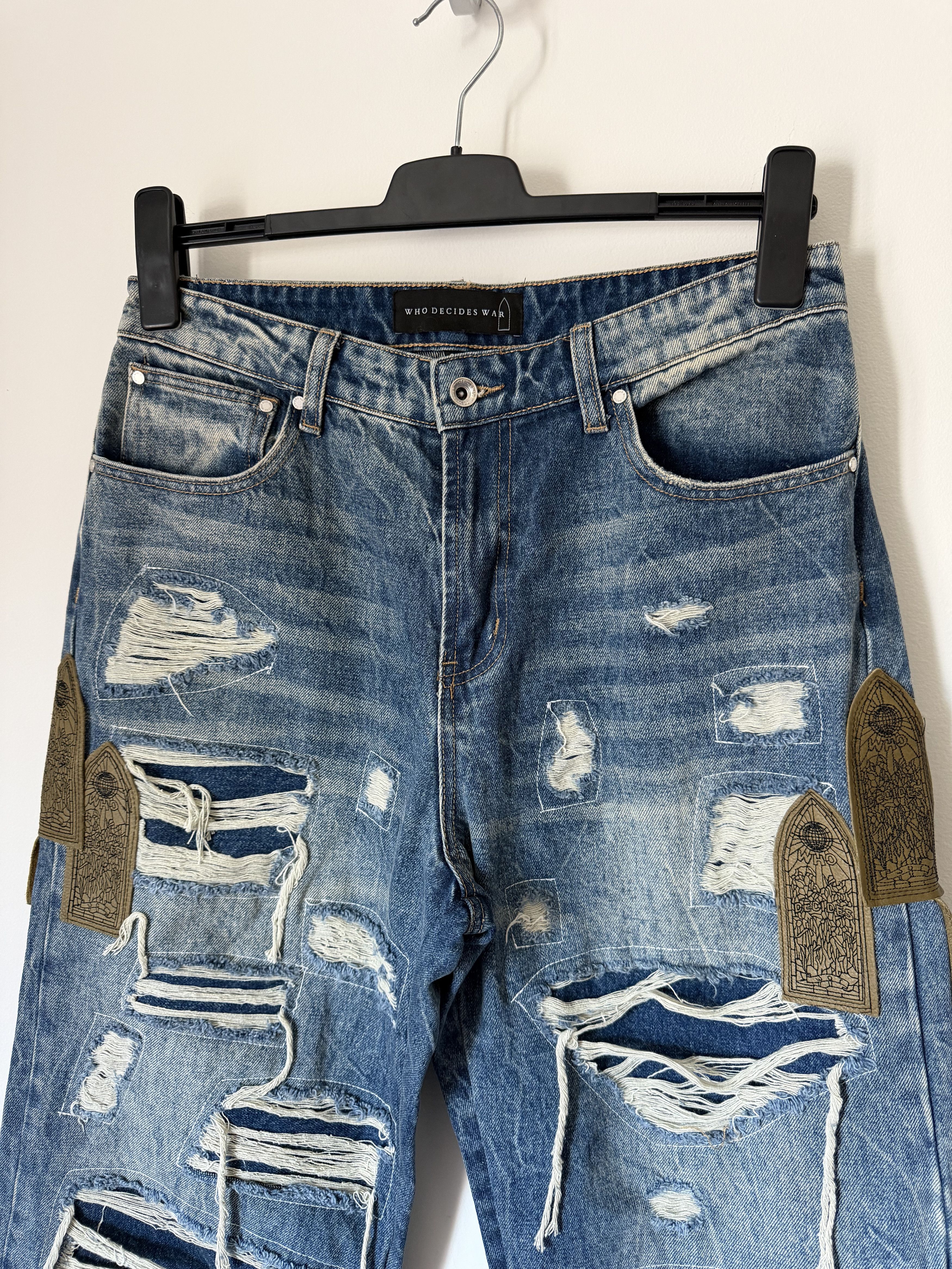 Who Decides War Who Decides War Relaxation Denim Jeans in Blue Size US 34 / EU 50 - 2 Thumbnail