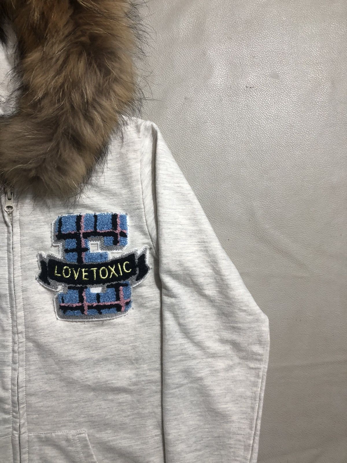 Hysteric Glamour Japanese Distressed Fur Hoodie Zip ifsix lgb style Size US M / EU 48-50 / 2 - 3 Thumbnail