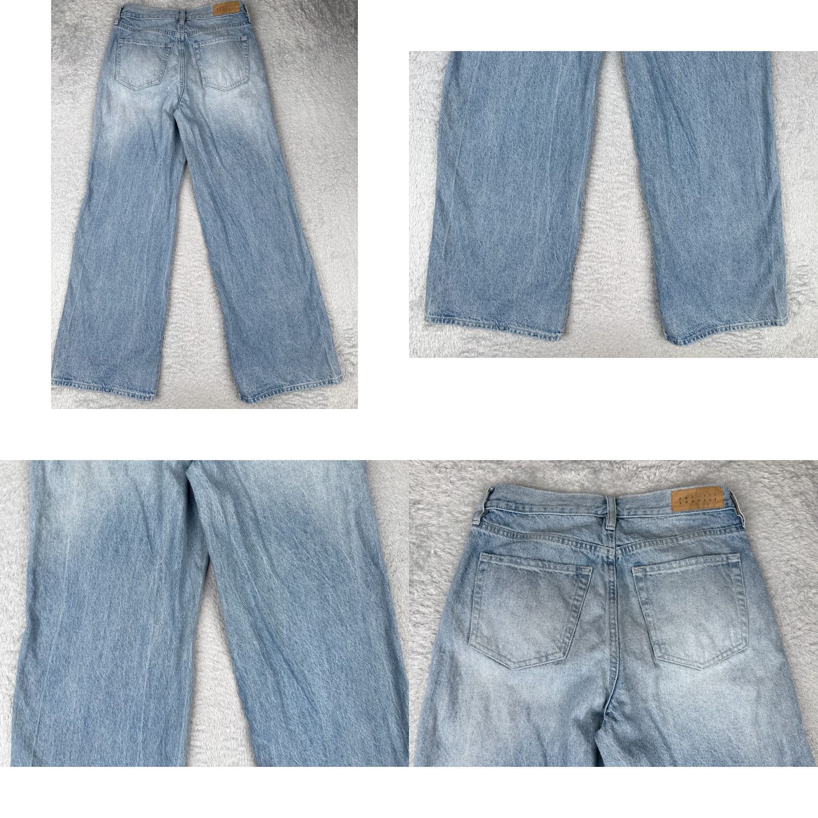 Pacsun Pacsun Jeans Womens 26 Blue Denim Baggy Wide Leg 100% Cotton 26x30 Vintage No Jeans Baggy Wide-Leg 90s Womens Size 26" / US 2 / IT 38 - 10 Thumbnail