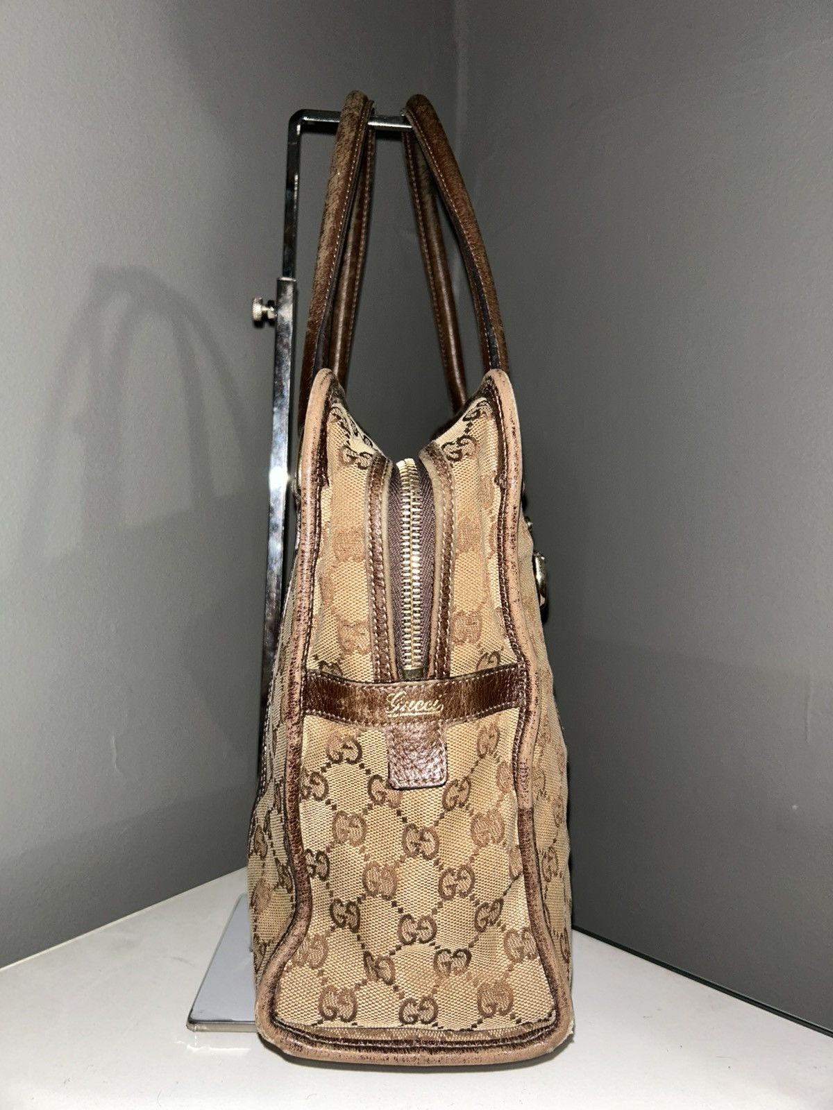 Gucci Gucci GG Canvas Boston Bag Briefcase Size ONE SIZE - 14 Thumbnail
