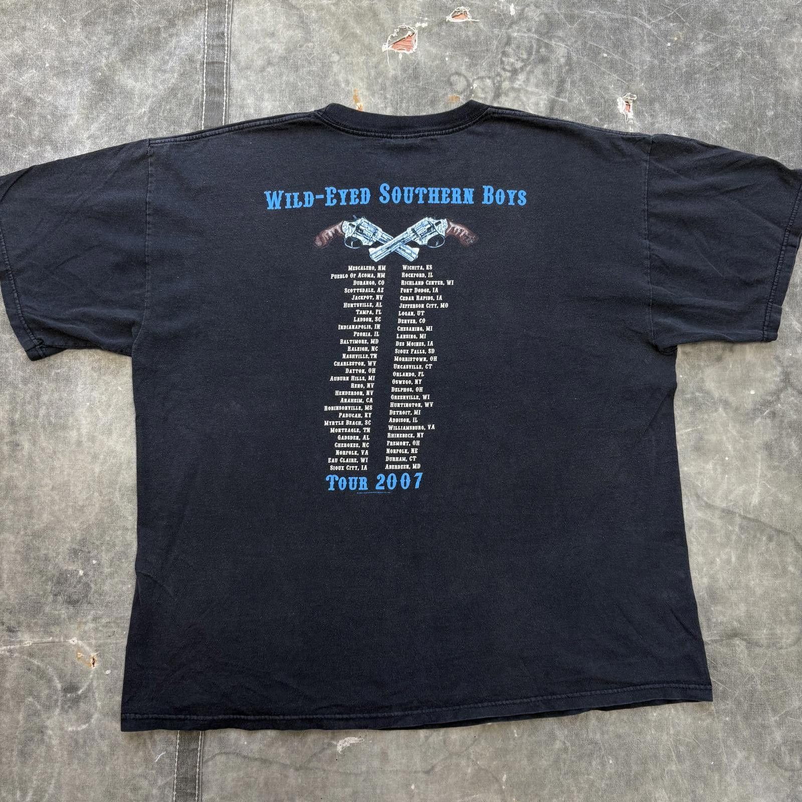 Band Tees Vintage Y2K .38 Special Southern Rock Skull Music Band Shirt Size US XL / EU 56 / 4 - 2 Thumbnail