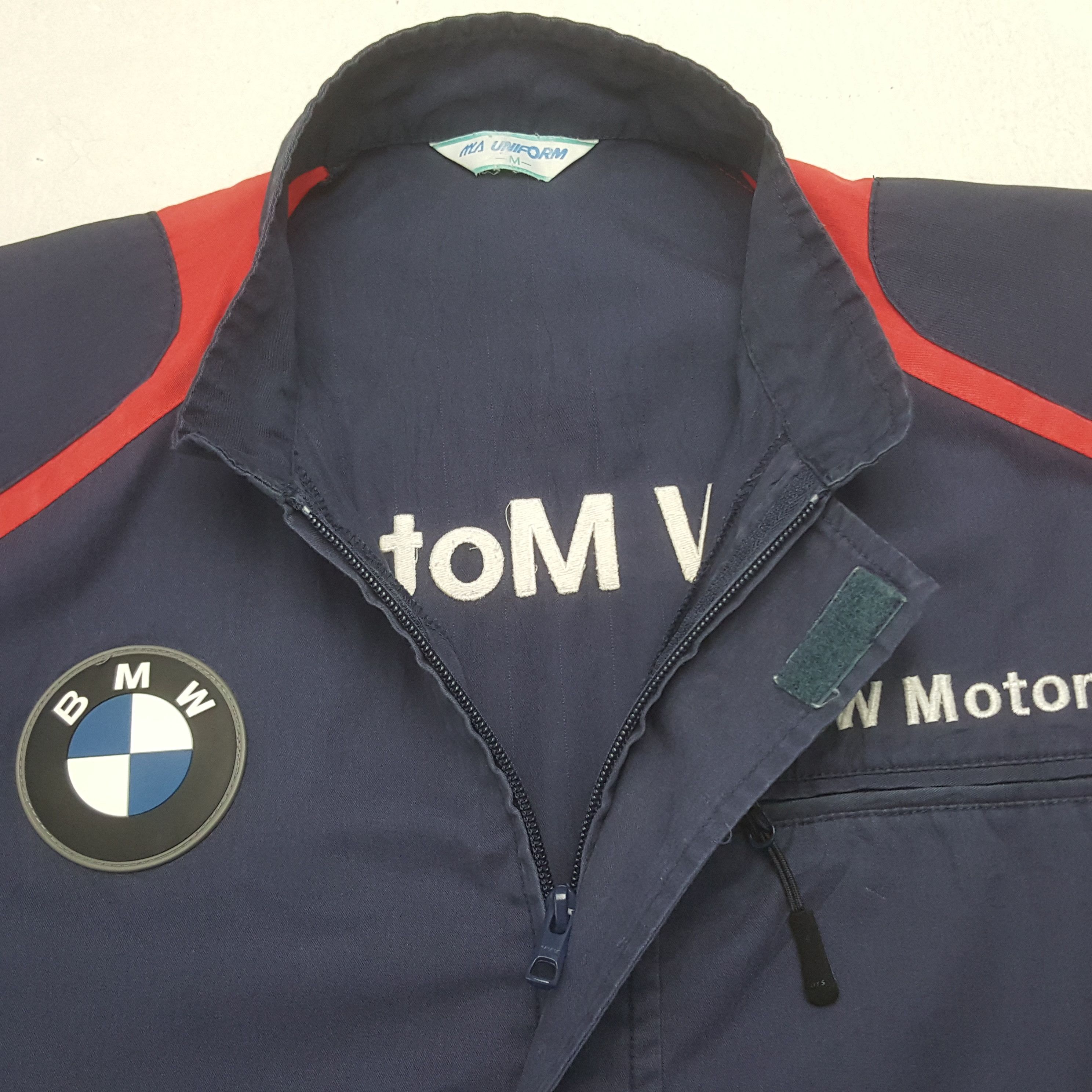 BMW Vintage BMW Motorrad Worker Coverall Jacket Size US XS / EU 42 / 0 - 9 Thumbnail