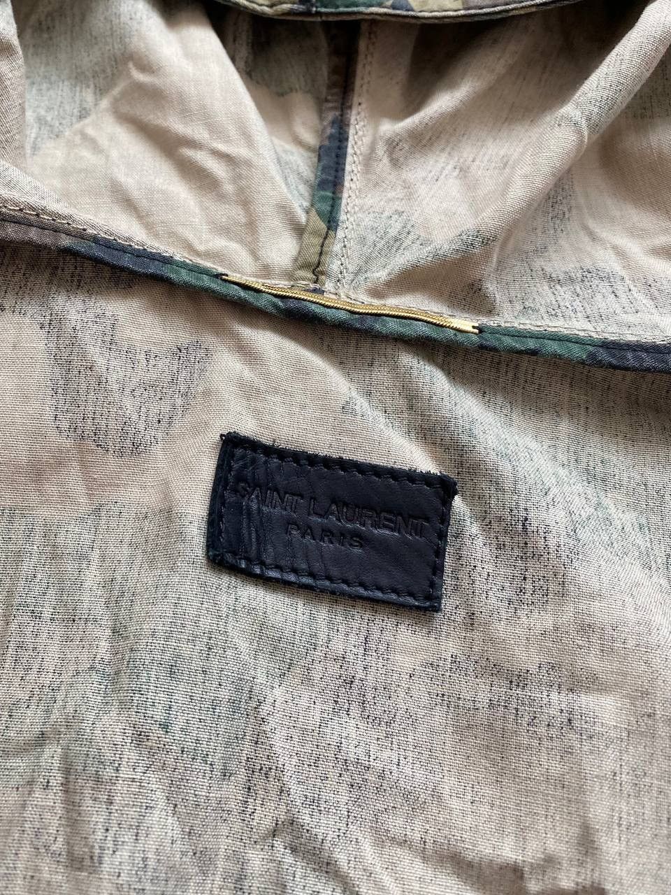 Saint Laurent Paris × Yves Saint Laurent VERY RARE Saint Laurent star camo parka hoodie Size US S / EU 44-46 / 1 - 9 Thumbnail