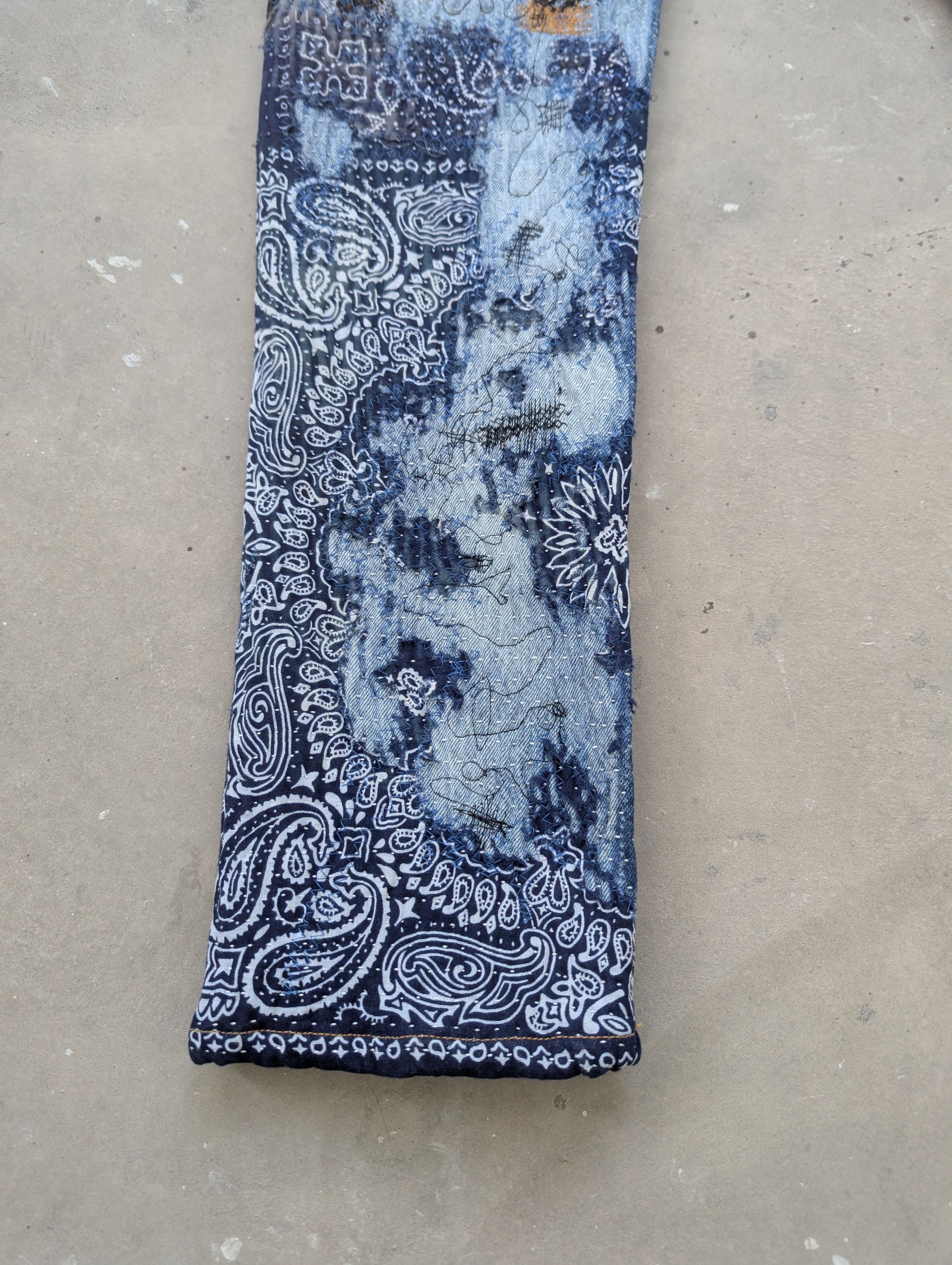 Levi's VintageVintage Levis 501 Inspired Proleta Re Art Custom Made Size US 31 - 18 Thumbnail