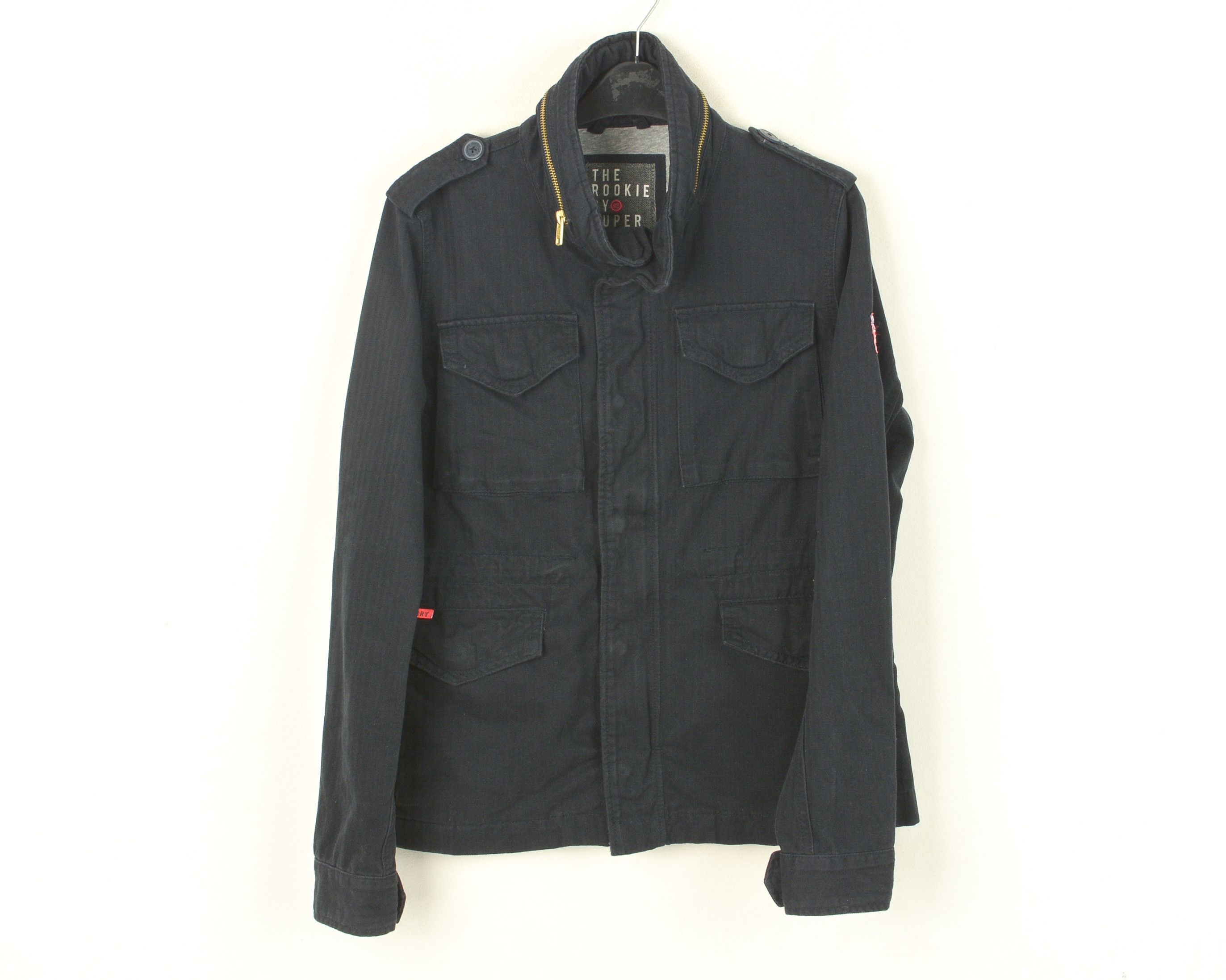 Superdry Camari Rookie Women M Field Jacket Coat Utility Cargo Navy Size M / US 6-8 / IT 42-44 - 1 Thumbnail
