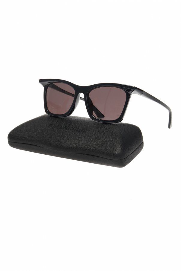 Balenciaga o1mt1gz1024 Size: OS / Rim Rectangle Sunglasses Adjusted Size ONE SIZE - 3 Thumbnail