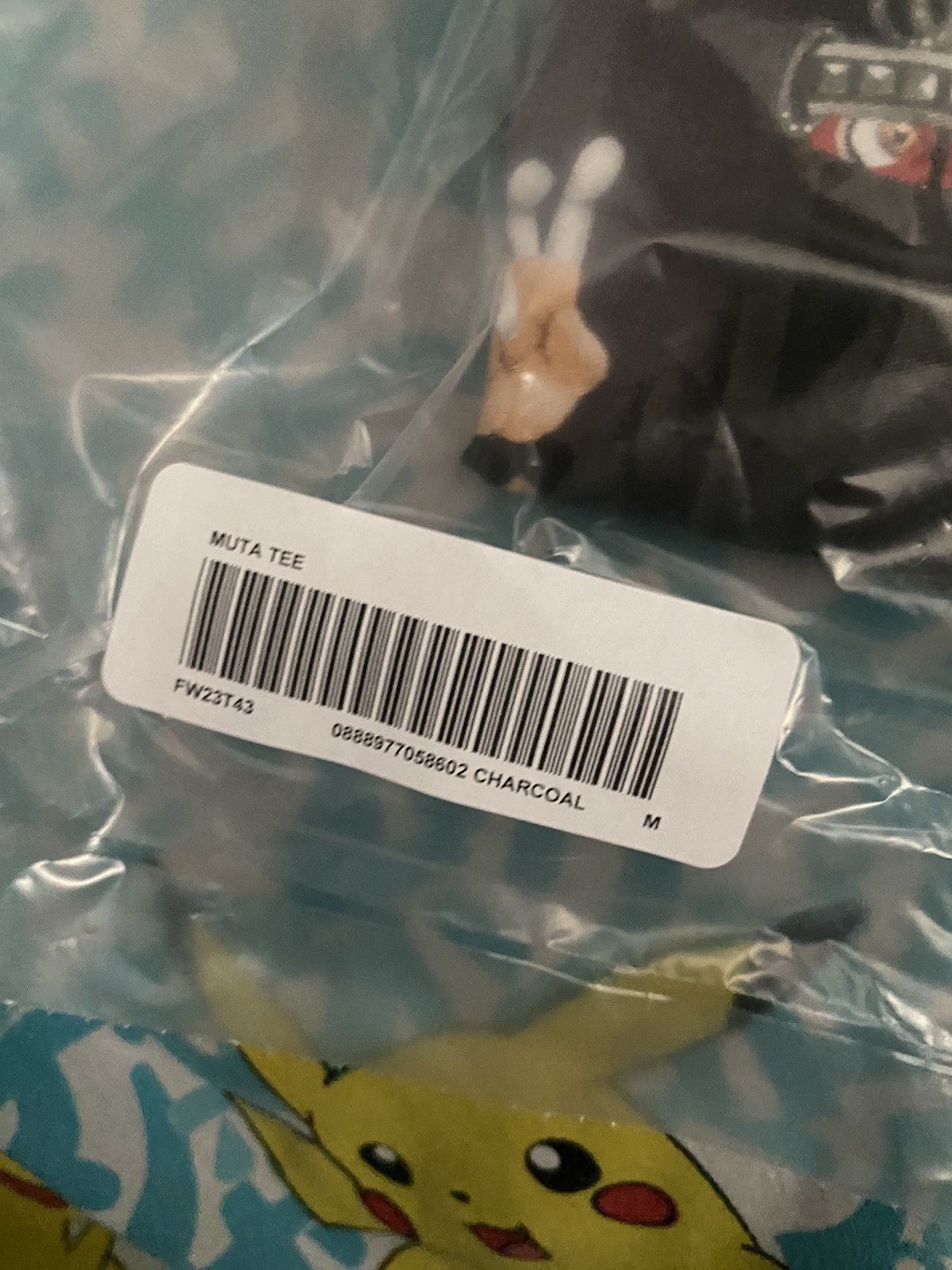Supreme × WWF Supreme Muta Tee Charcoal Size Medium Size US M / EU 48-50 / 2 - 4 Thumbnail
