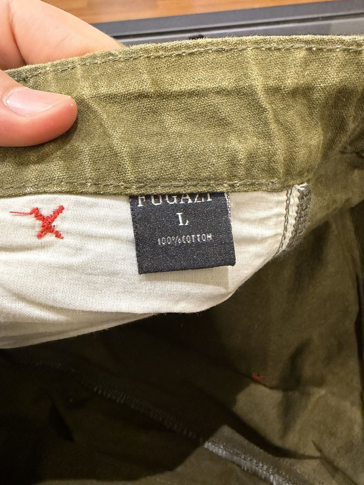 Fugazi Fugazi Tarp Crispy Pants -Olive Size US 34 / EU 50 - 4 Thumbnail
