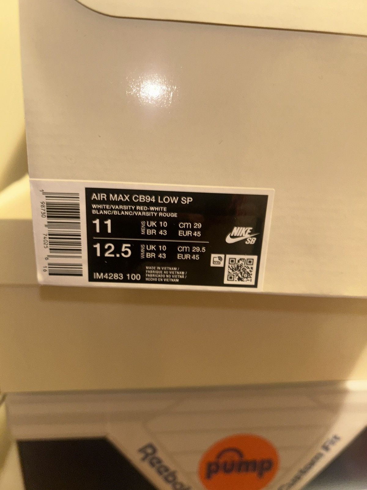 Nike × Supreme Nike SB Air Max 2 CB '94 Low Supreme White Gum Size US 11 / EU 44 - 6 Thumbnail