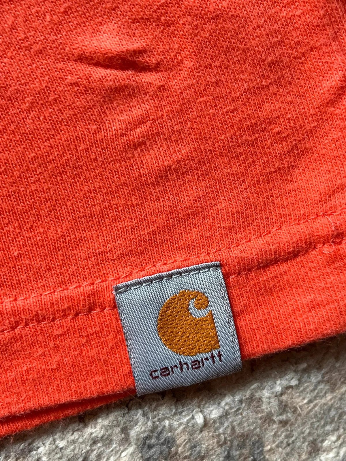 Carhartt Carhartt Sz XL 2020 Spring Fishing Print Orange T-Shirt Rare Size US XL / EU 56 / 4 - 4 Thumbnail