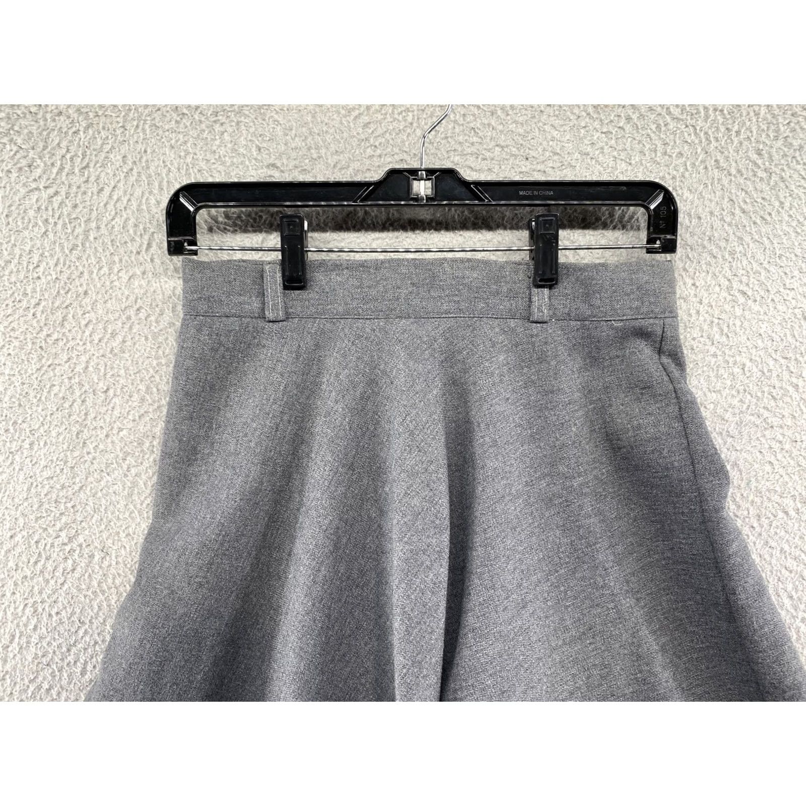 Sears VTG Sears The Fashion Place Gray Flare Skirt Women’s 14 Casual 1980s Disco Skirt Womens B00s? Size 36" / US 14 / IT 50 - 3 Thumbnail