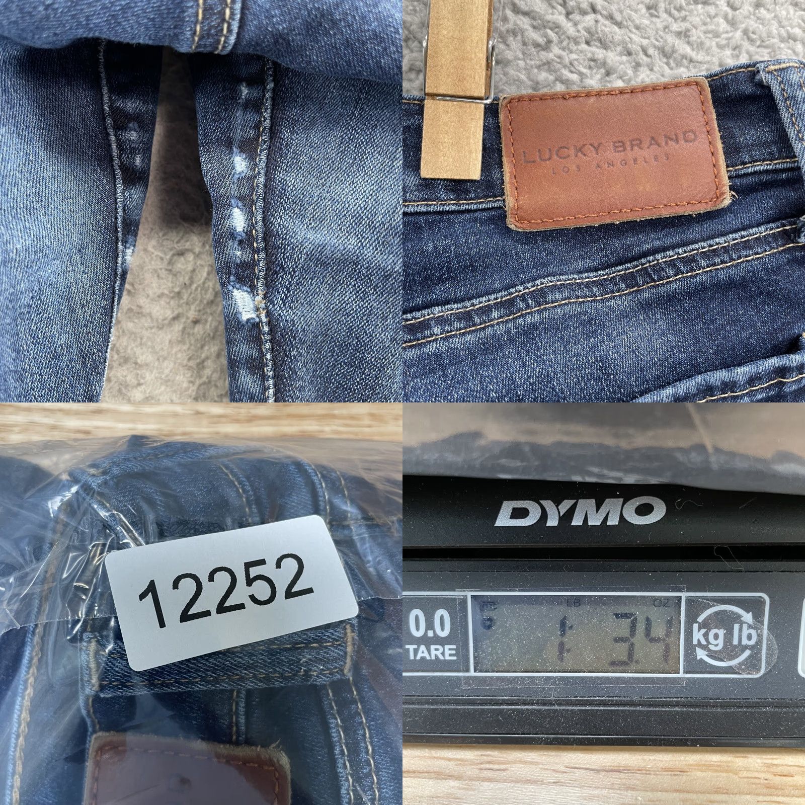 Vintage Lucky Brand Jeans Women 33x27 Mid Straight Sweet Classic Academia 90's Workwear Jeans Women 33x27 Mid Straight Sweet Classic Academia 90s Size 24" / US 00 / IT 34 - 9 Thumbnail
