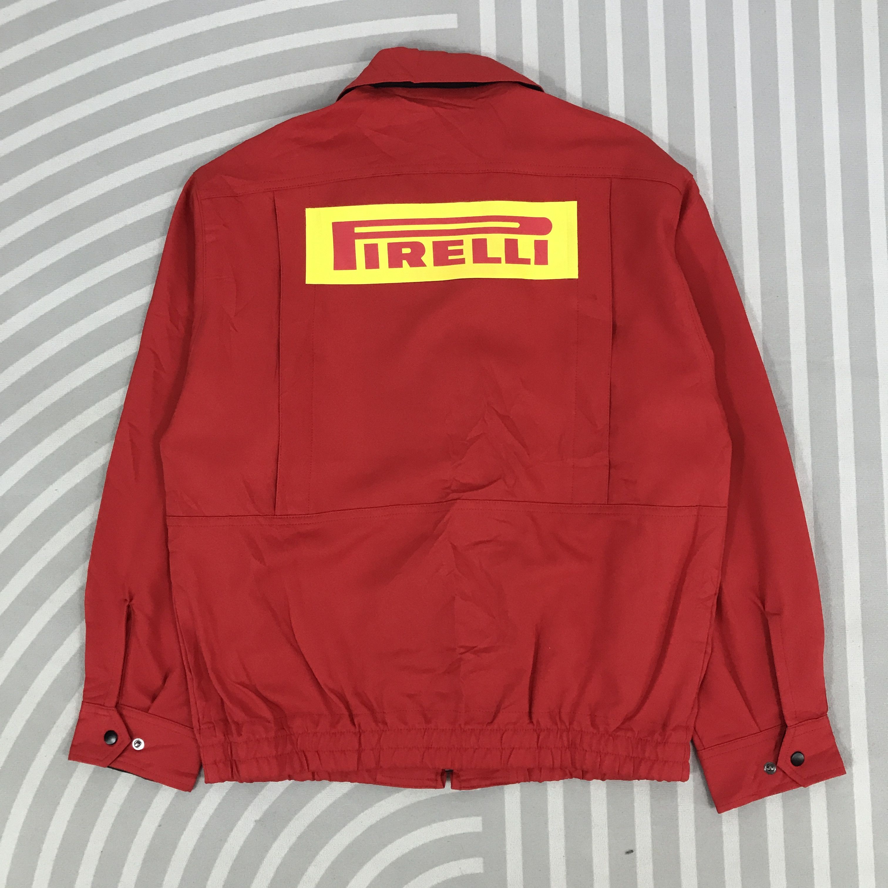 Japanese Brand × Vintage Vintage Pirelli Tyre Racing uniforms Jacket Size US L / EU 52-54 / 3 - 1 Thumbnail