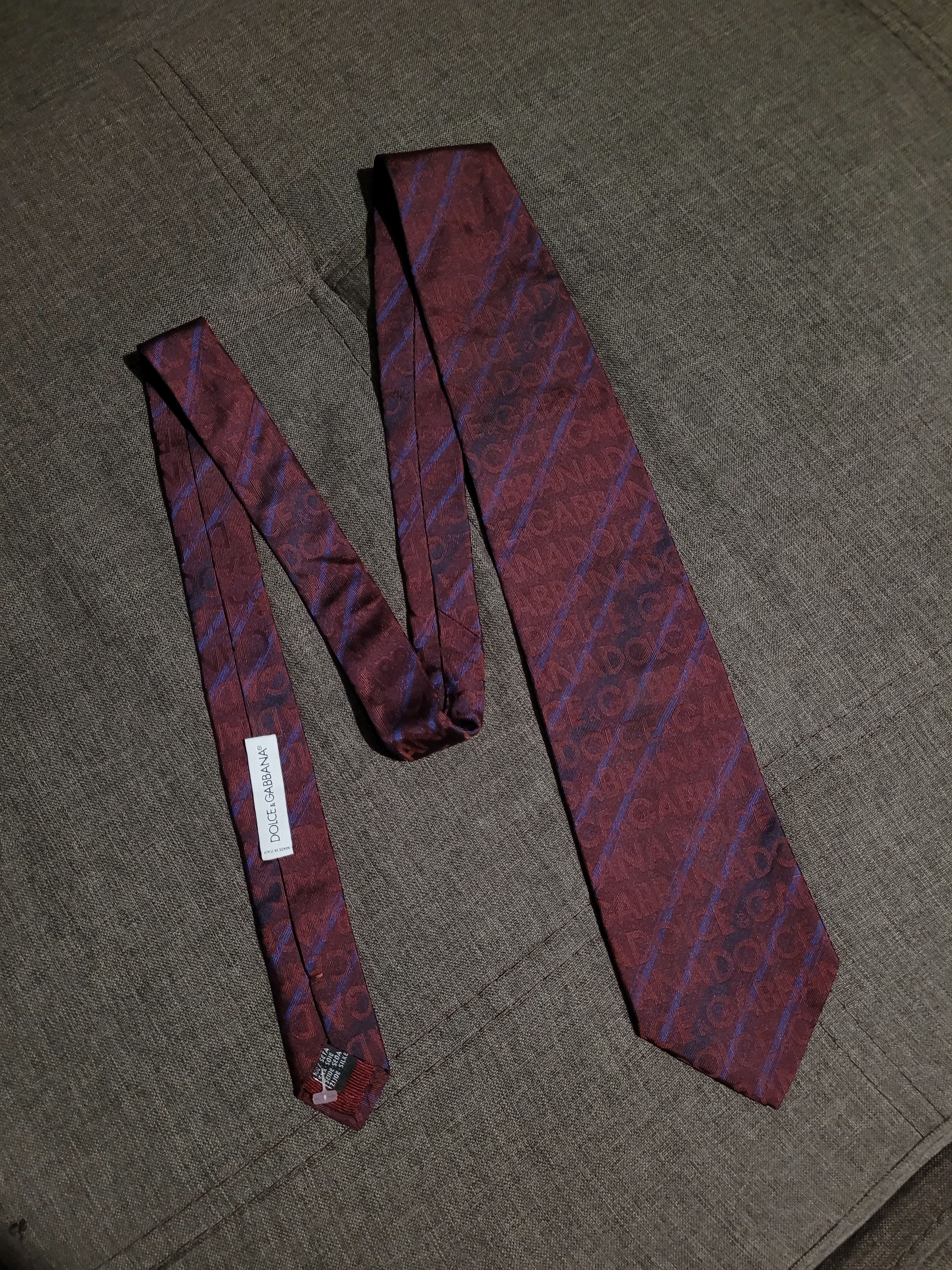 Dolce & Gabbana Vintage monogram Dolce&gabbana tie Size ONE SIZE - 1 Thumbnail