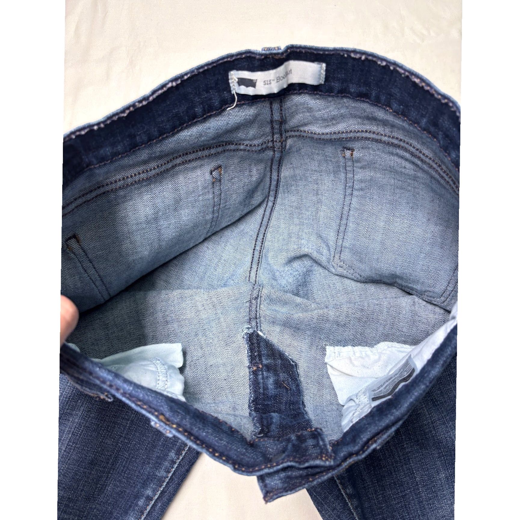 Levi's Levi's 515 Bootcut Jeans Women Dark Wash Denim Pants Size 32x29 Jeans Size 24" / US 00 / IT 34 - 4 Thumbnail