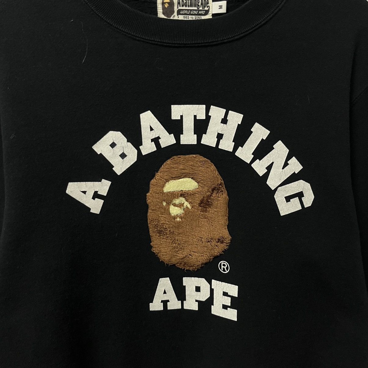 Bape A Bathing Ape Bape collage sweatshirt crewneck Size US M / EU 48-50 / 2 - 6 Thumbnail