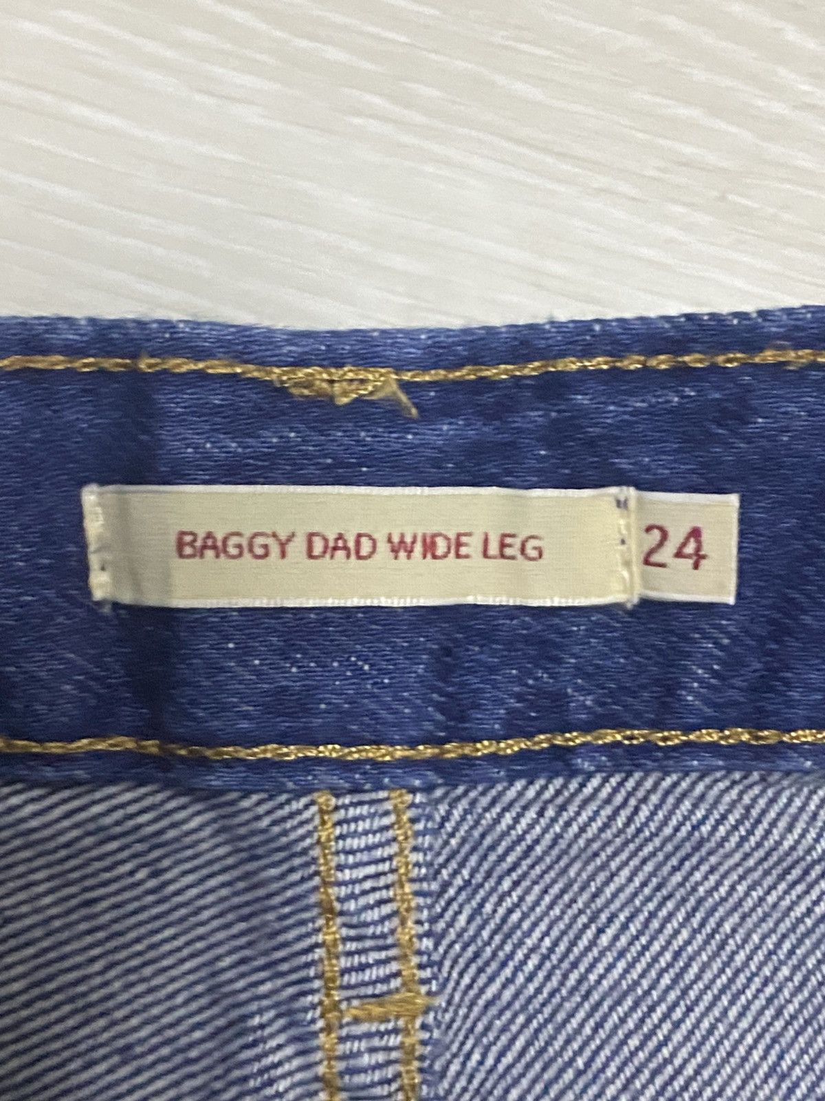 Levi's Woman Levis Baggy Dad Wide Leg Baggy Jeans Size US 26 / EU 42 - 11 Thumbnail