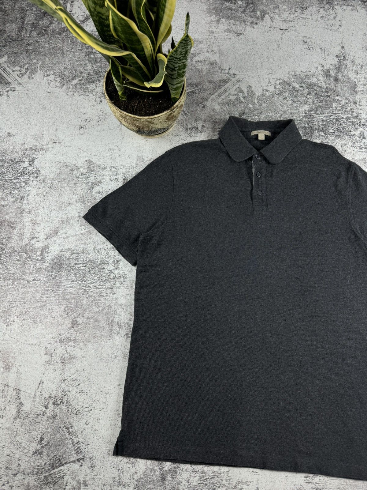 Burberry Burberry Brit London Luxury Basic Blank Polo T Shirt Tee Size US XL / EU 56 / 4 - 2 Thumbnail
