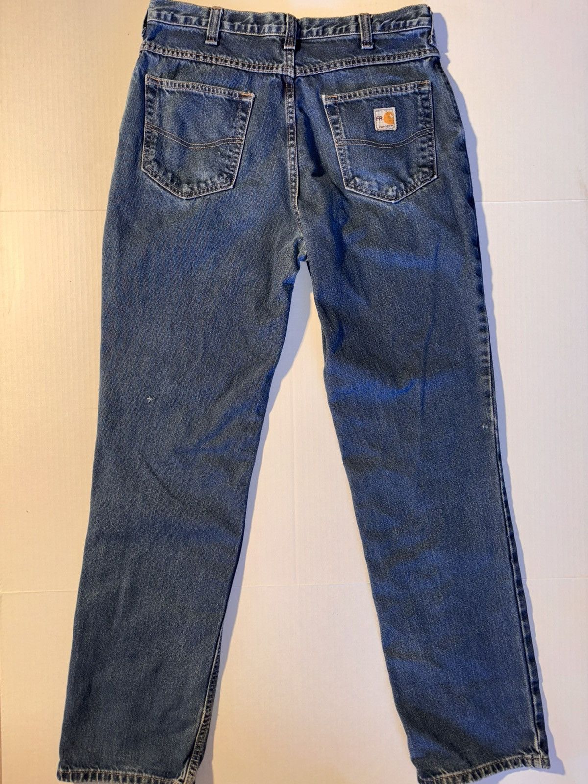 Carhartt Carhartt FR Relaxed Fit Straight Leg Workwear Jeans 33x34 Size US 33 - 10 Thumbnail