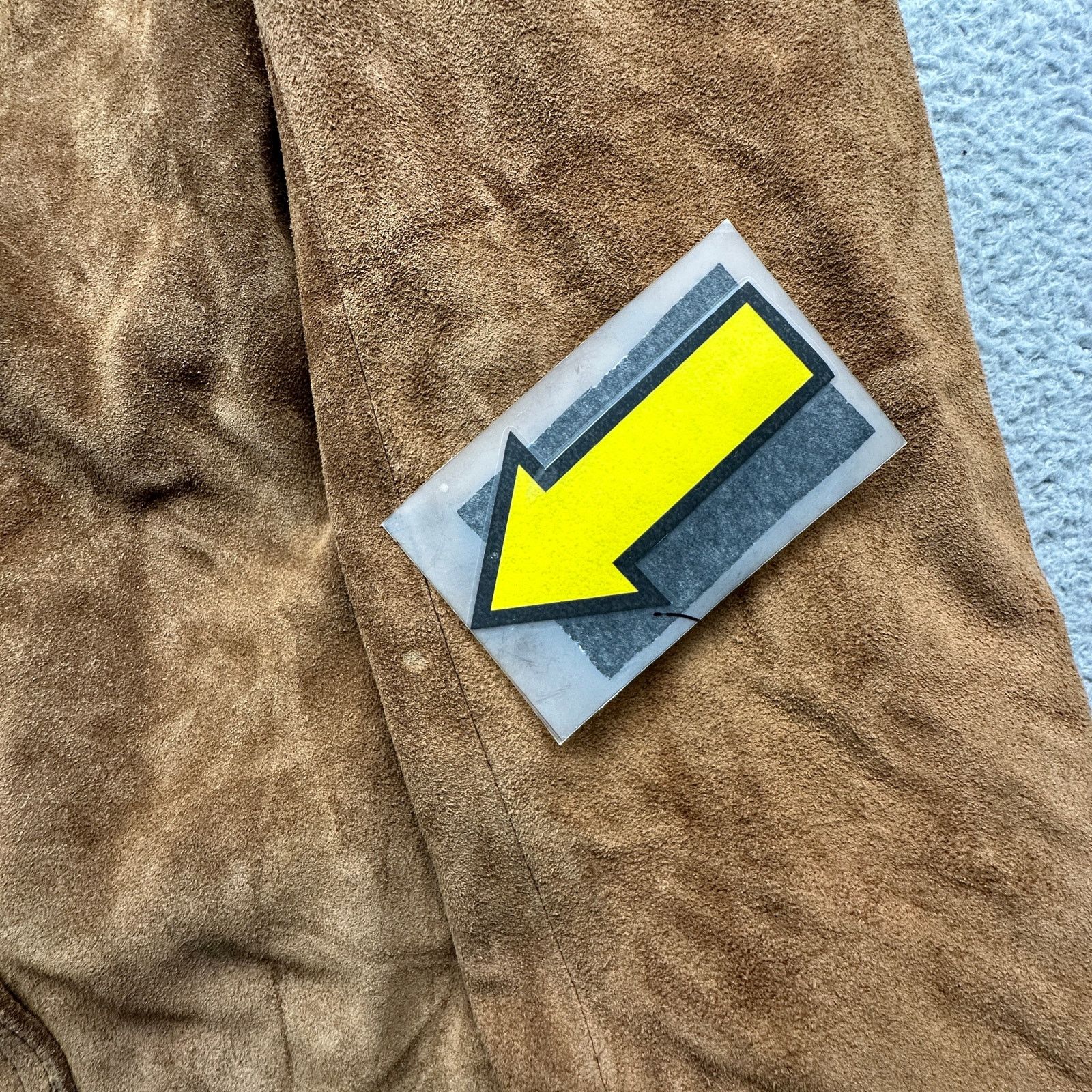 J.Crew Vintage J Crew Suede Leather Brown Button Mens Coat Large Size US L / EU 52-54 / 3 - 12 Thumbnail