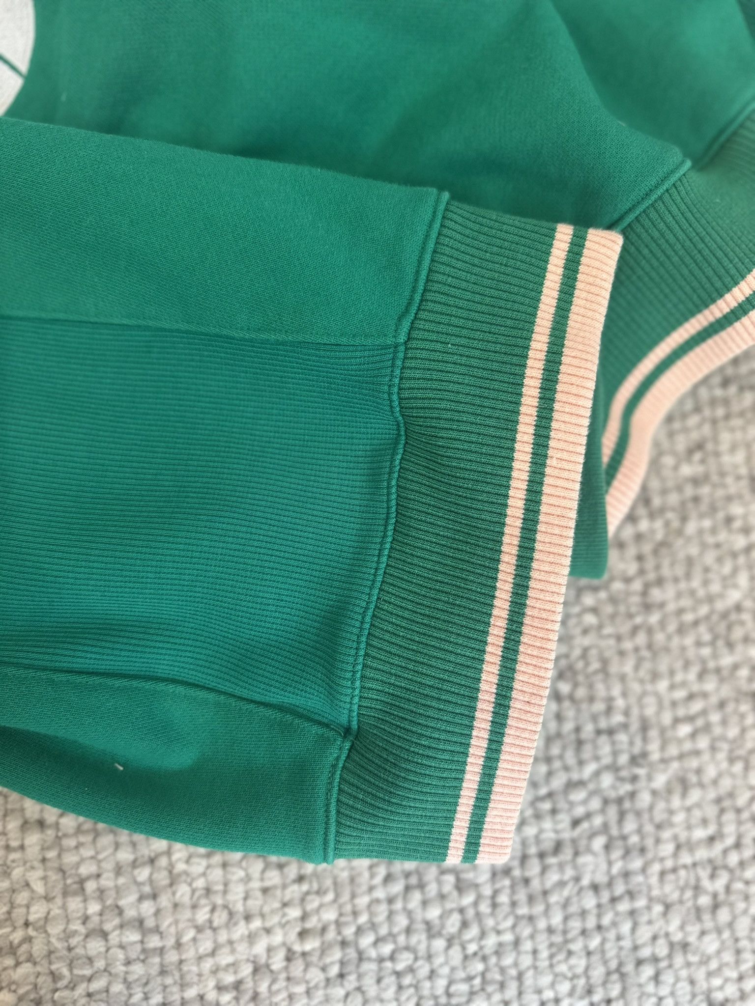 Li-Ning 2020 PFW X 中國李寧 S/S | Ping Pong Pullover Sweatshirt (Green) Size US L / EU 52-54 / 3 - 8 Thumbnail