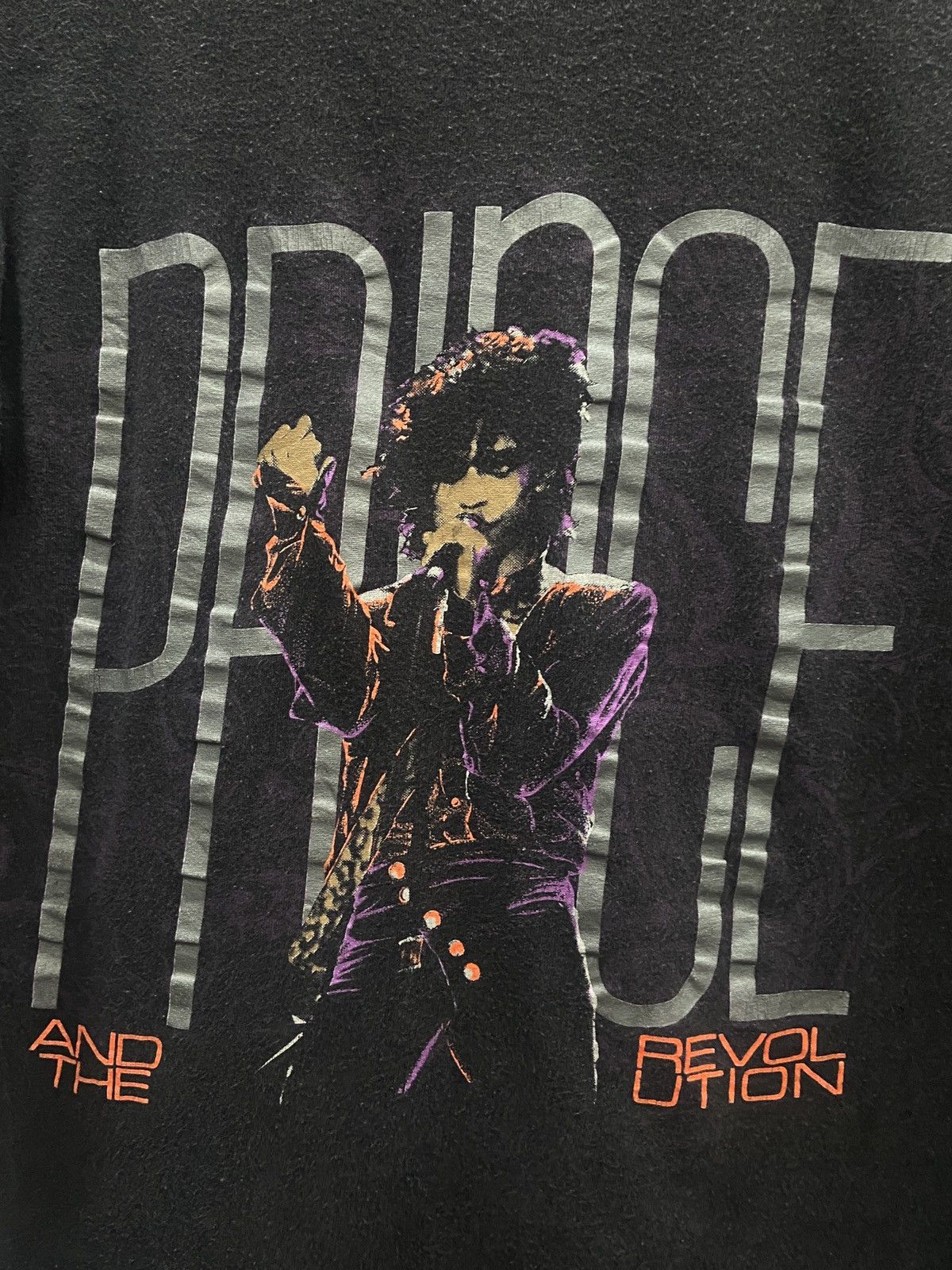 Band Tees × Prince Prince "Purple Rain" Tour 1984-85 Original T Shirt Size US M / EU 48-50 / 2 - 4 Thumbnail