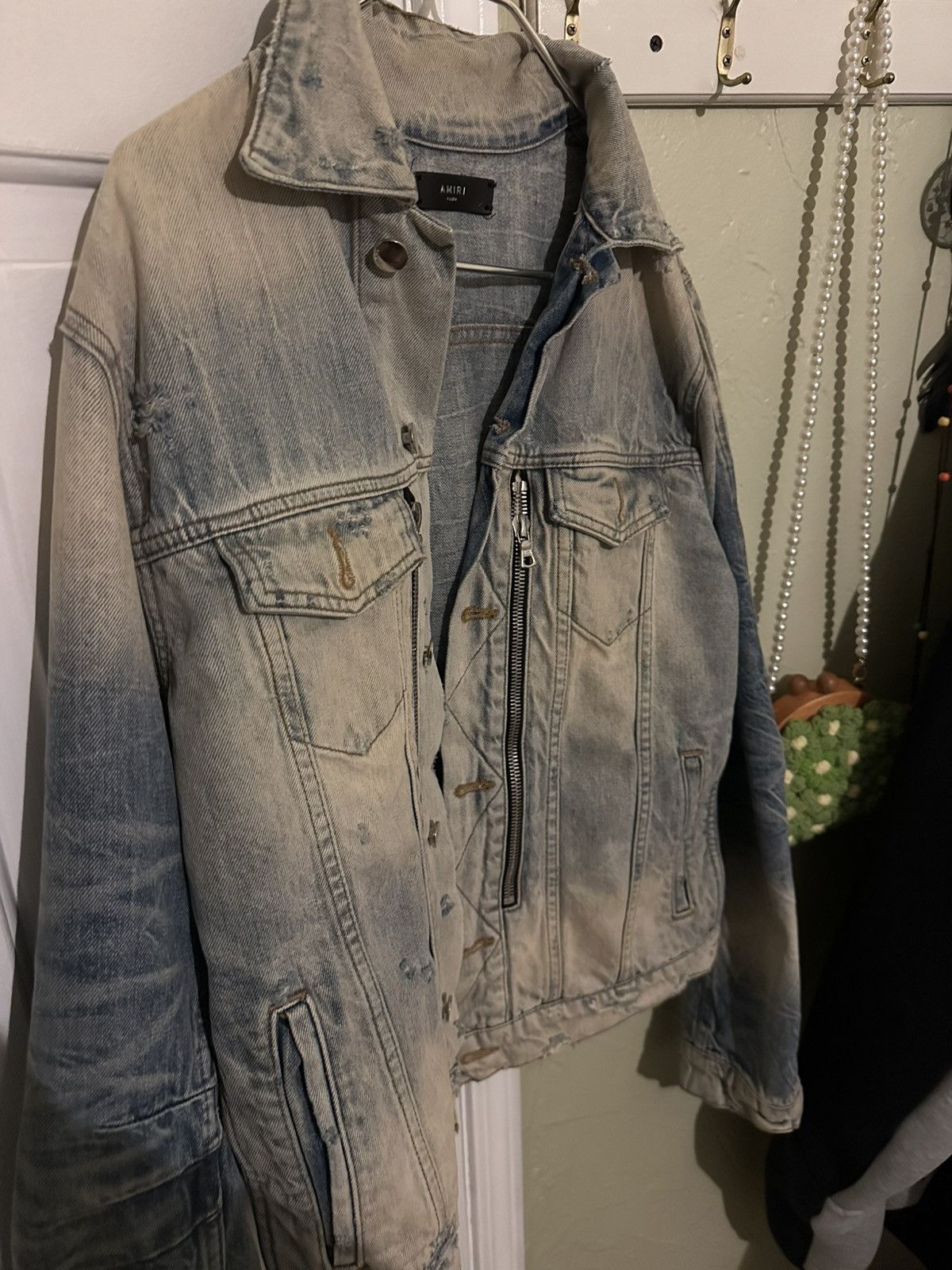 Amiri AMIRI JEAN JACKET Size US XL / EU 56 / 4 - 2 Thumbnail