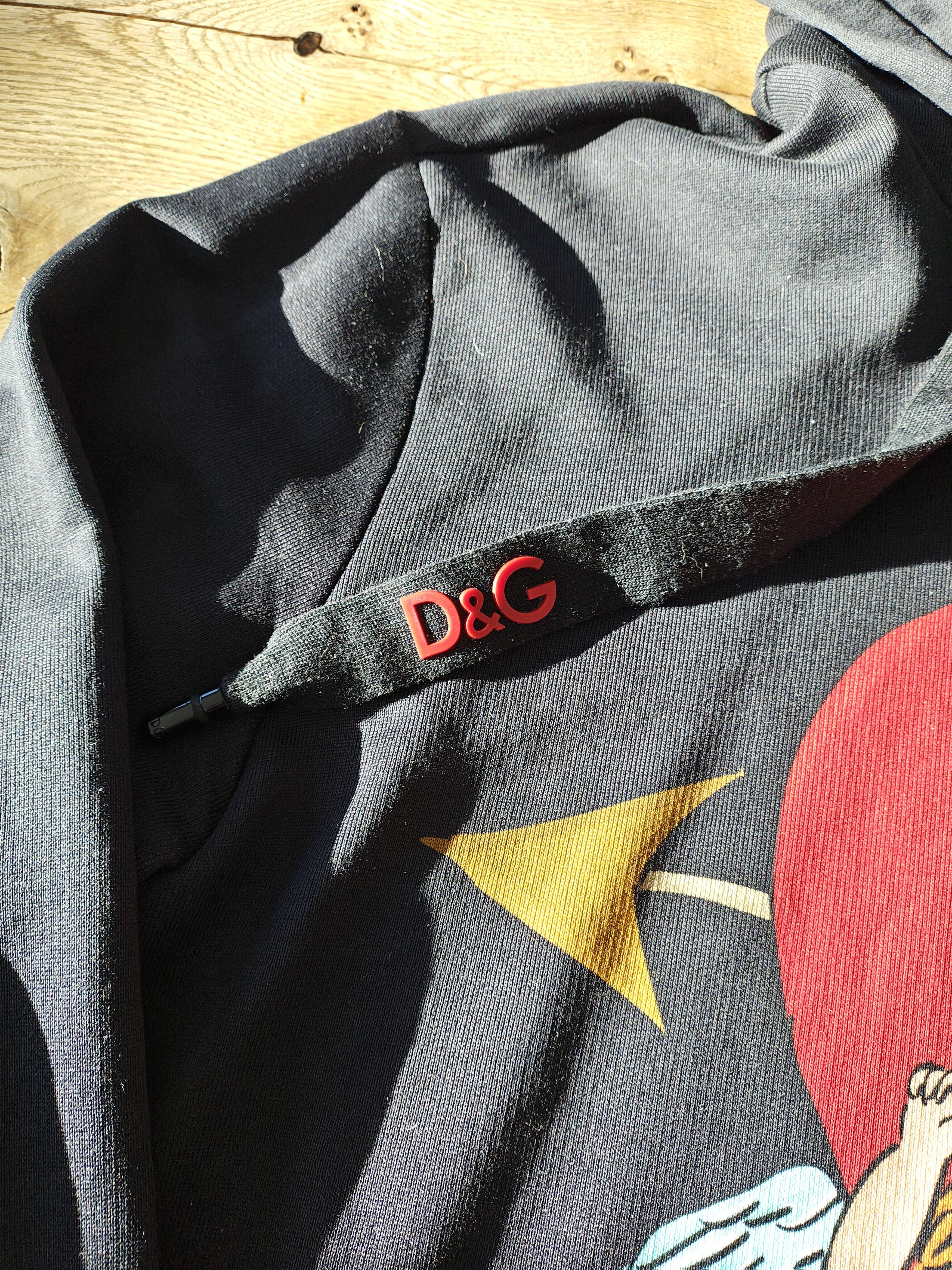 Dolce & Gabbana Men's Dolce & Gabbana Cupid Hoodie Size US L / EU 52-54 / 3 - 3 Thumbnail