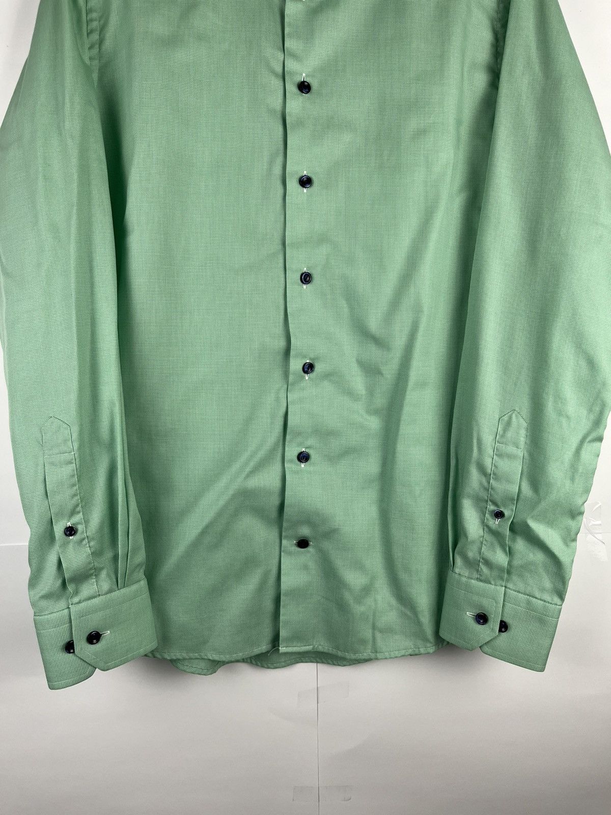 Eton Eton Luxury Solid Cotton Long Sleeve Shirt Button Up Size US L / EU 52-54 / 3 - 4 Thumbnail