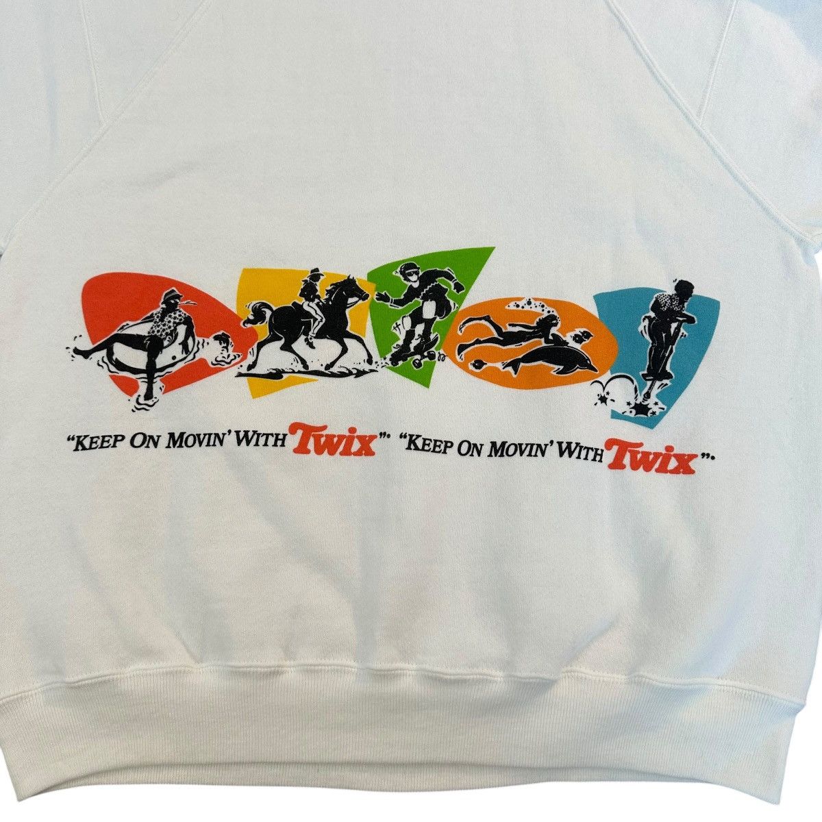 Jerzees Vintage 1998 Twix candy bar deadstock crewneck size XL Size US XL / EU 56 / 4 - 4 Thumbnail