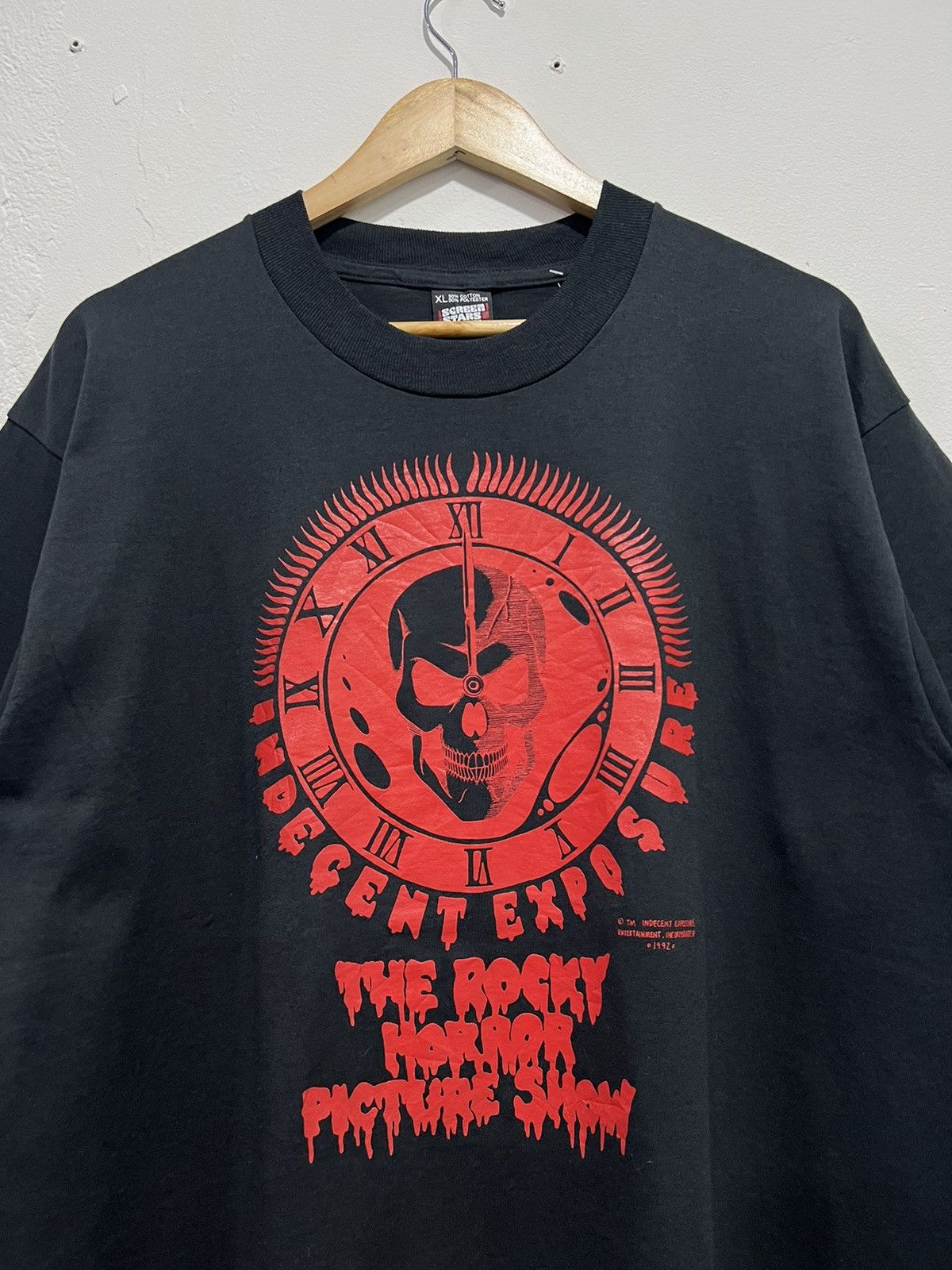 Vintage Vintage 1992’ The Rocky Horror Picture Show OG Backhit Tshirt Size US XL / EU 56 / 4 - 2 Thumbnail