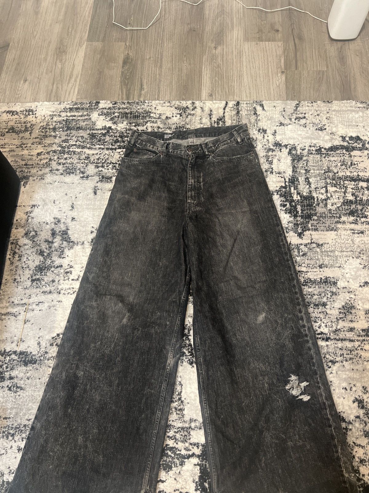 Celine Celine Indigo Wide Denim Size US 31 - 1 Thumbnail