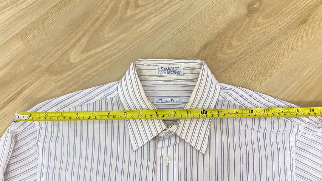 Christian Dior Monsieur Christian Dior Button Up Tshirt Man Fashion Made in Usa Size US S / EU 44-46 / 1 - 5 Thumbnail