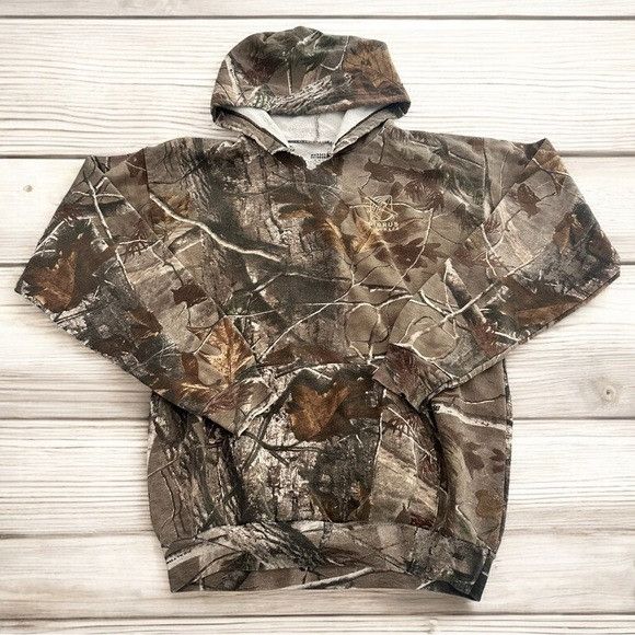 Other Distressed Camouflage Hooded Sweatshirt Size US M / EU 48-50 / 2 - 1 Thumbnail