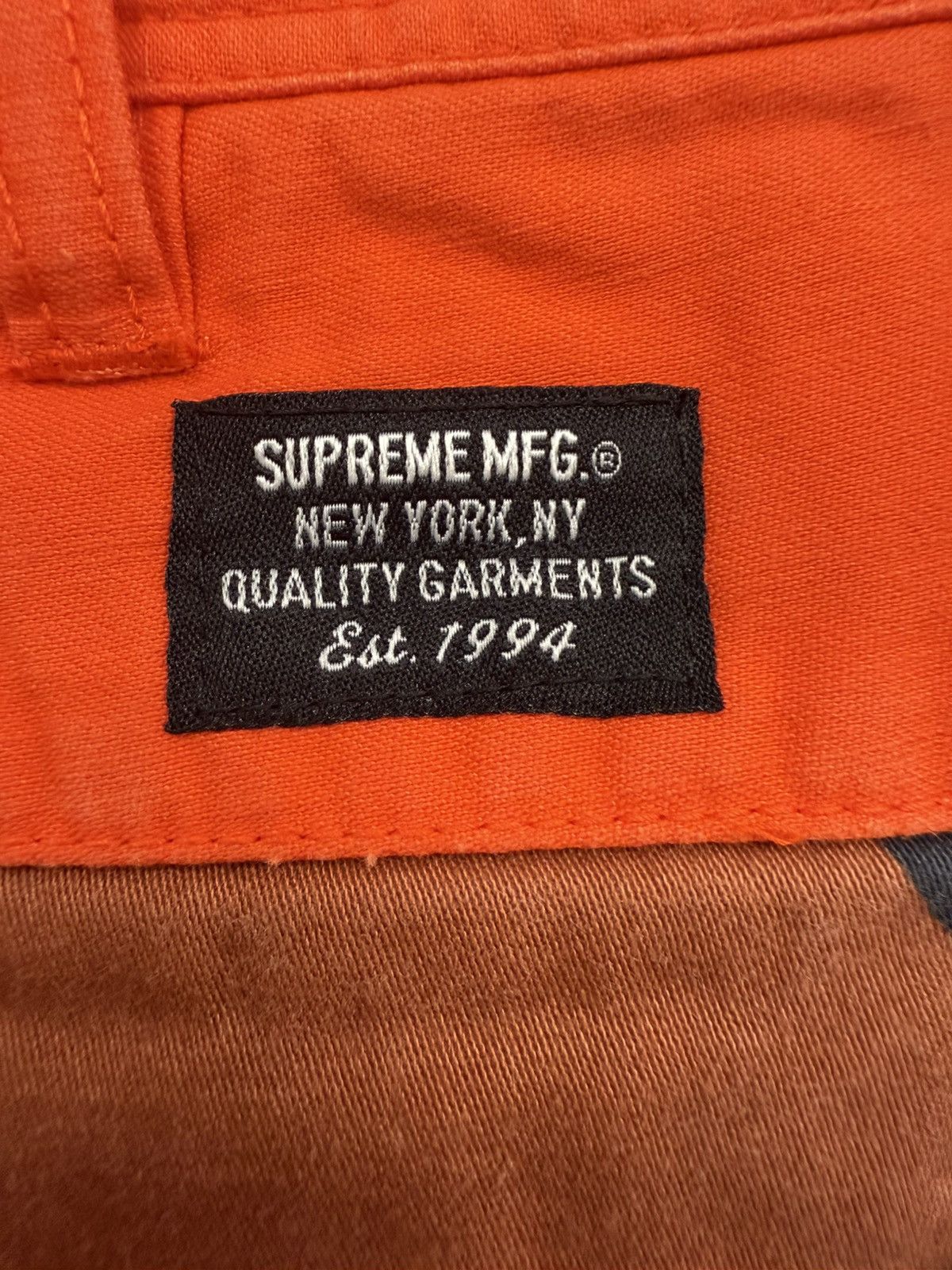 Supreme Supreme Orange Camo Pants Size US 30 / EU 46 - 9 Thumbnail