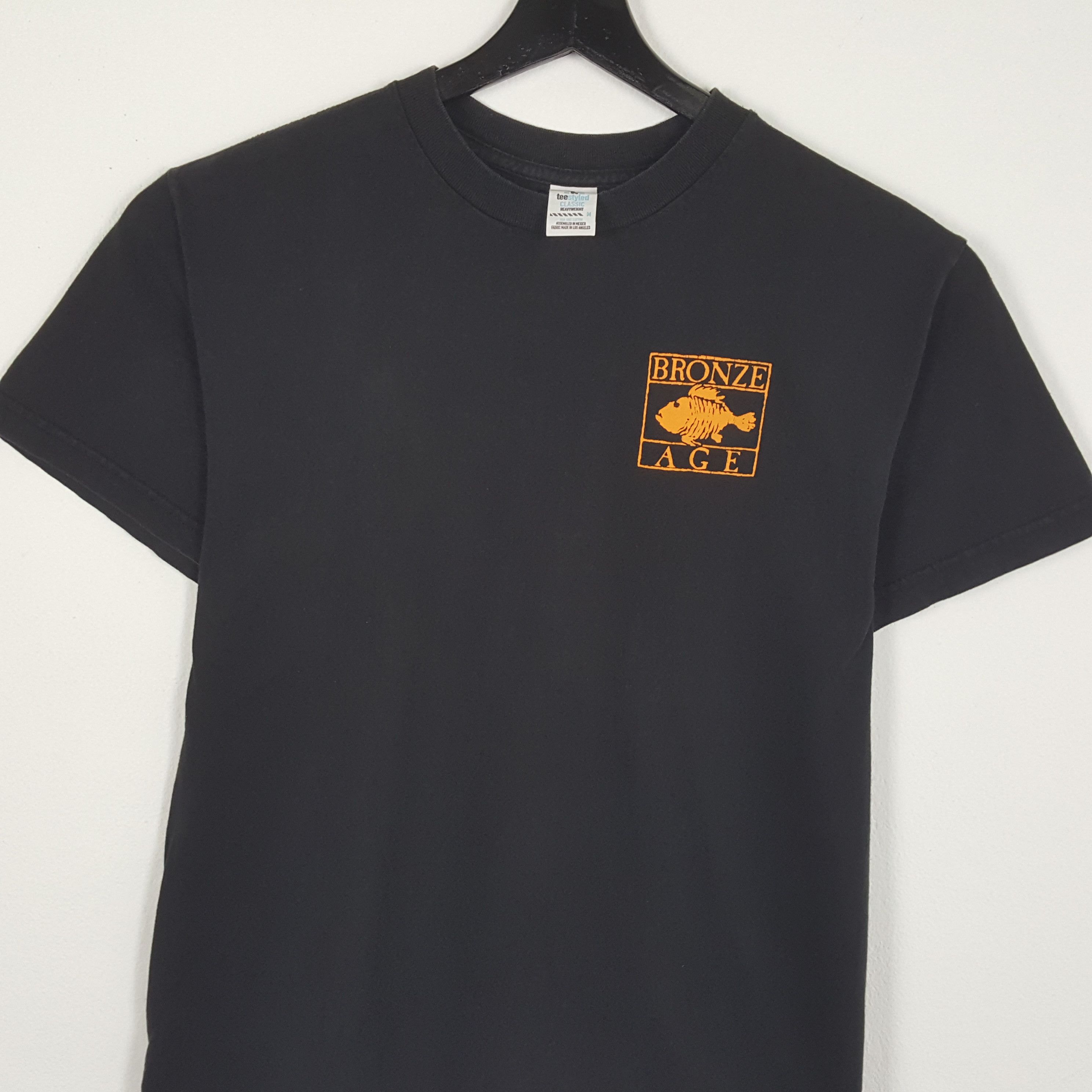 Vintage BRONZE AGE Back Print Design Streetwear Style Tshirt Size US M / EU 48-50 / 2 - 4 Thumbnail