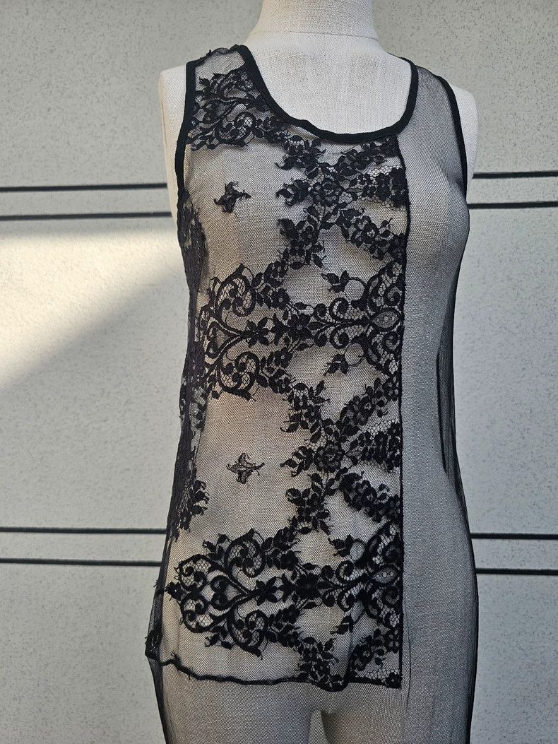Haider Ackermann Haider Ackermann Ladies Lace Dress Size L / US 10 / IT 46 - 4 Thumbnail