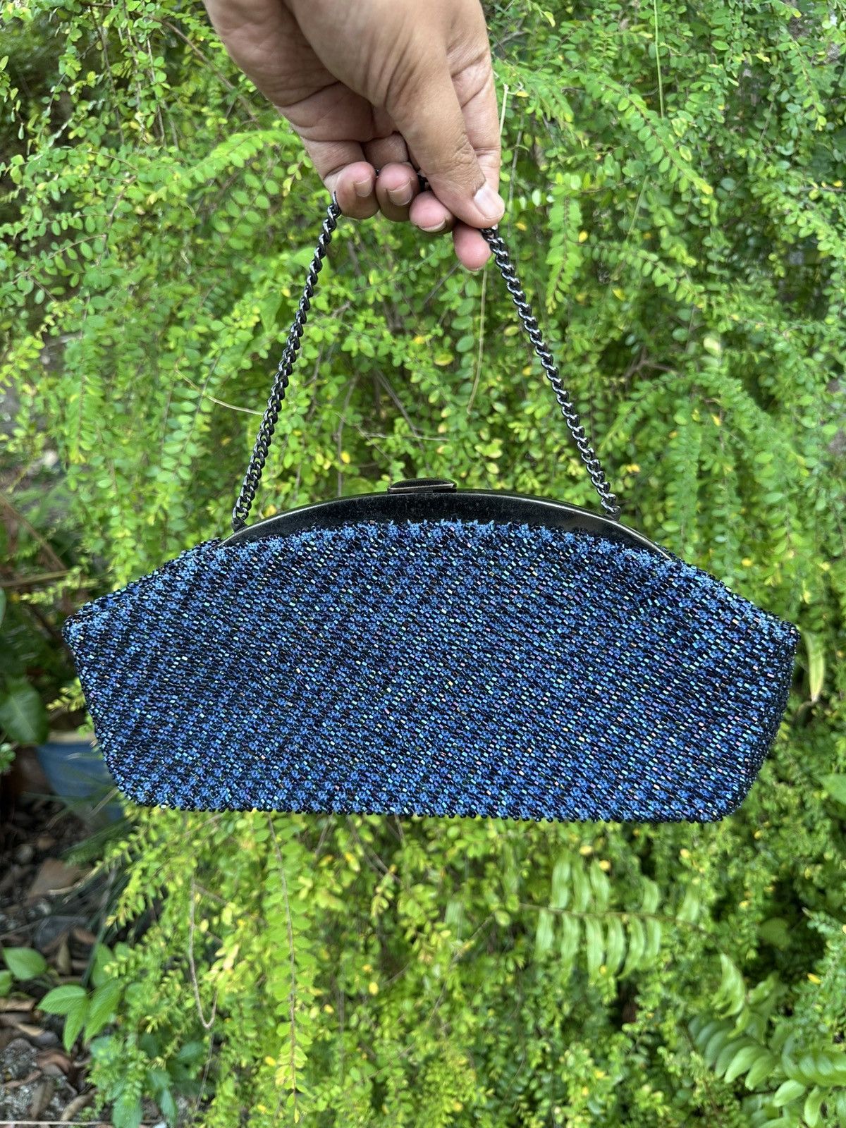 Handmade 🔥FREE SHIPPING🔥HANDMADE BEADED BAG WOMEN DINNER GALA Size ONE SIZE - 2 Thumbnail